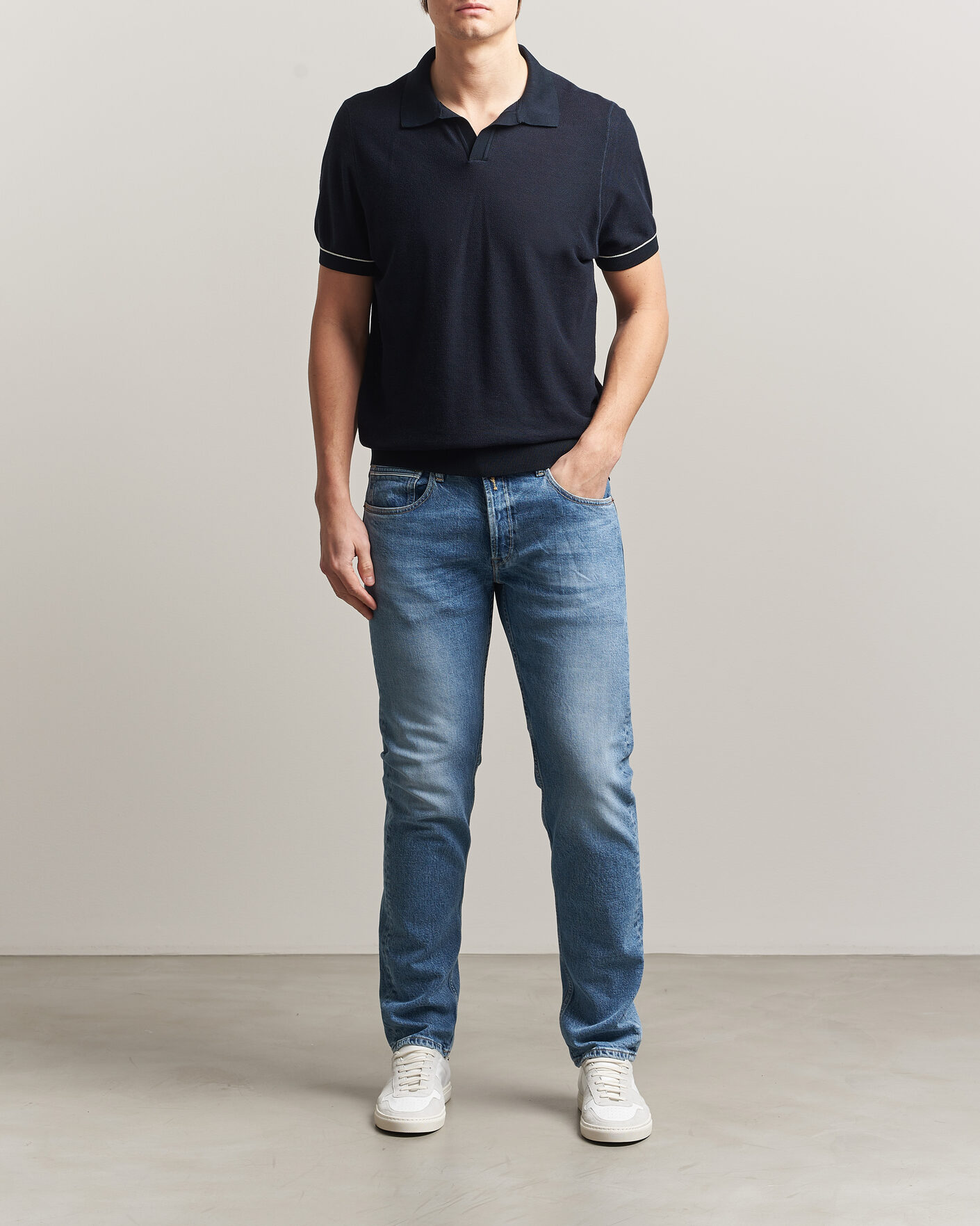 Herren | Jeans | Replay | Grover Heritage Original Stretch Jeans Light Blue