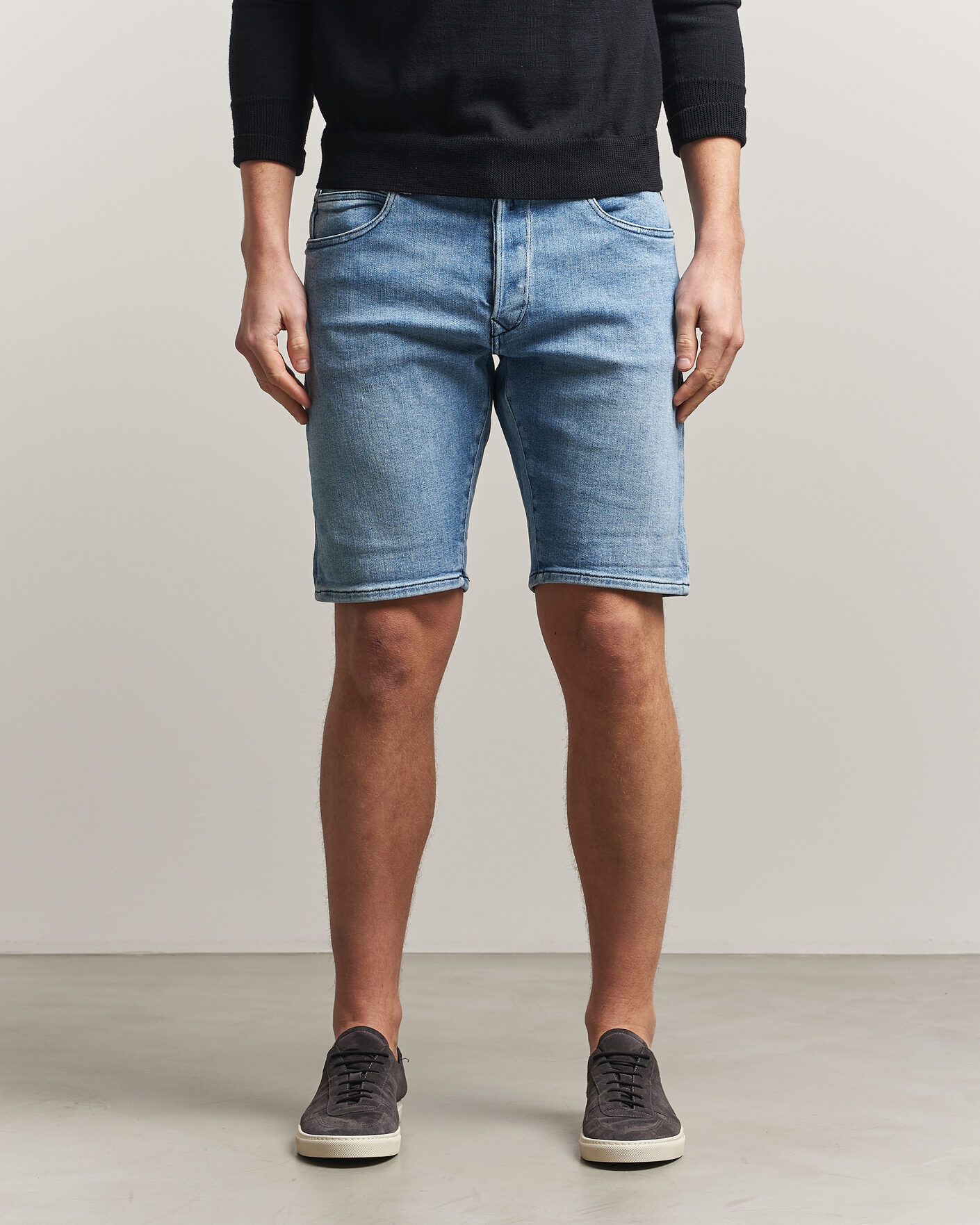 Herren | Shorts | Replay | RBJ981 Stretch Denim Shorts Light Blue