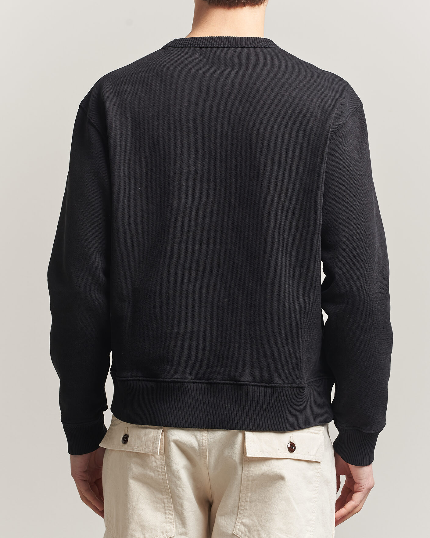Herren | Pullover | Merz b. Schwanen | Classic Fit Authentic Fleece Sweatshirt Black