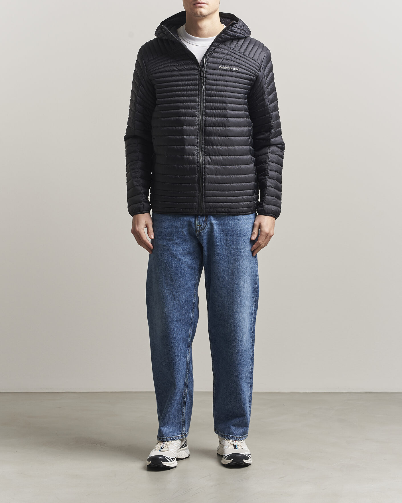 Herren | Jacken | Peak Performance | Monolight Insulated Hooded Jacket Black