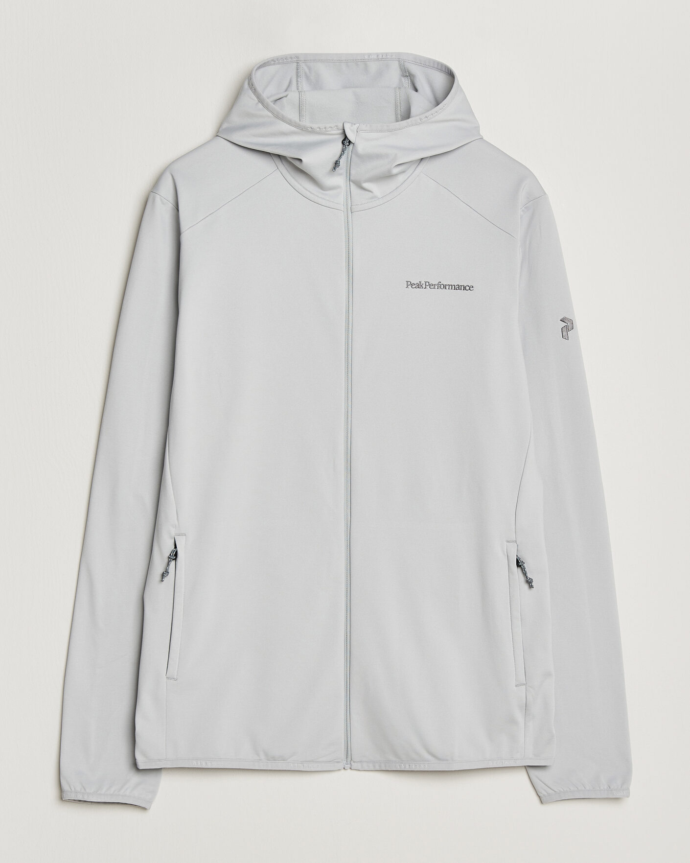 Herren | Pullover | Peak Performance | Light Hooded Full Zip Summit Smoke