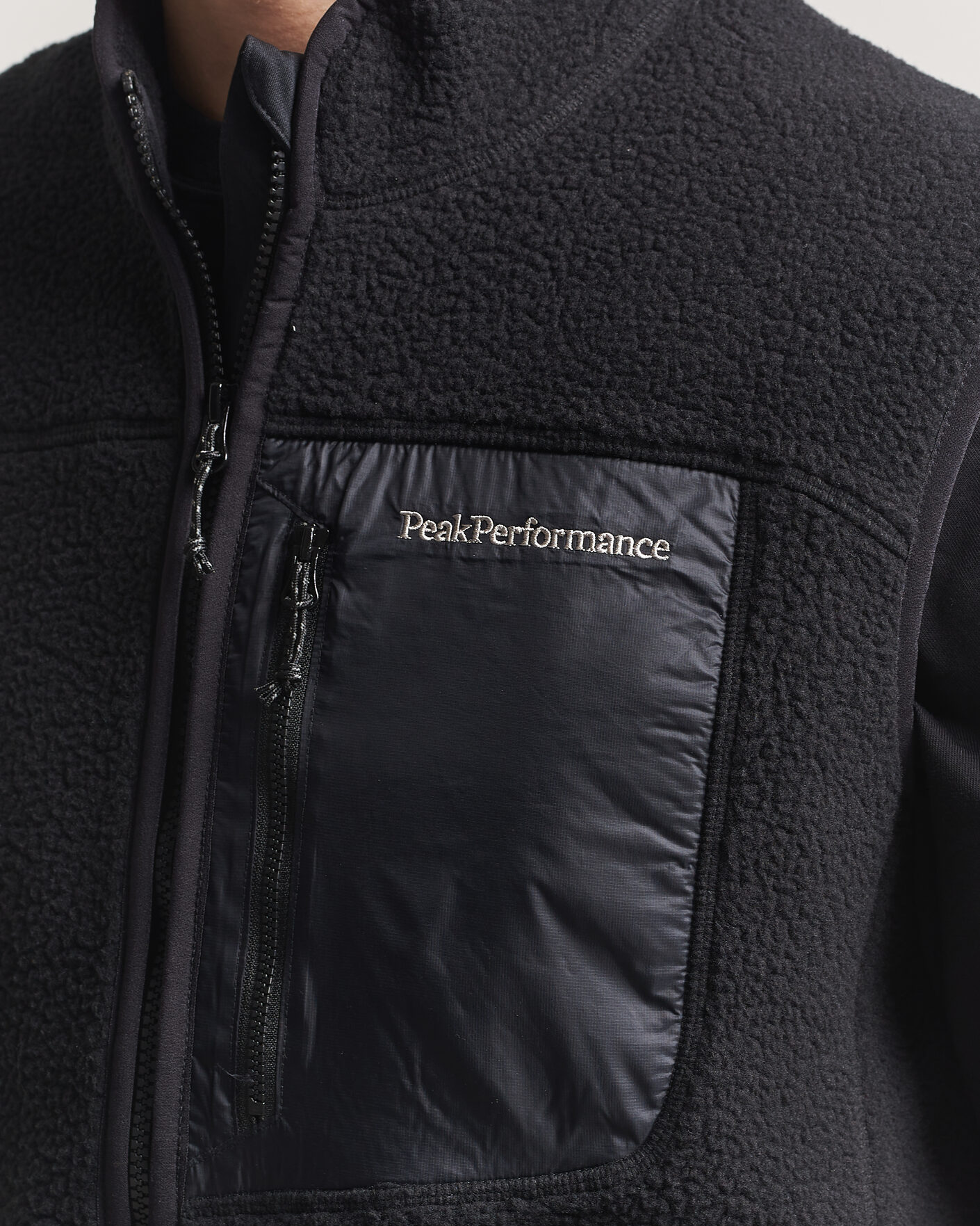 Herren | Westen | Peak Performance | Nature Rush Pile Vest Black