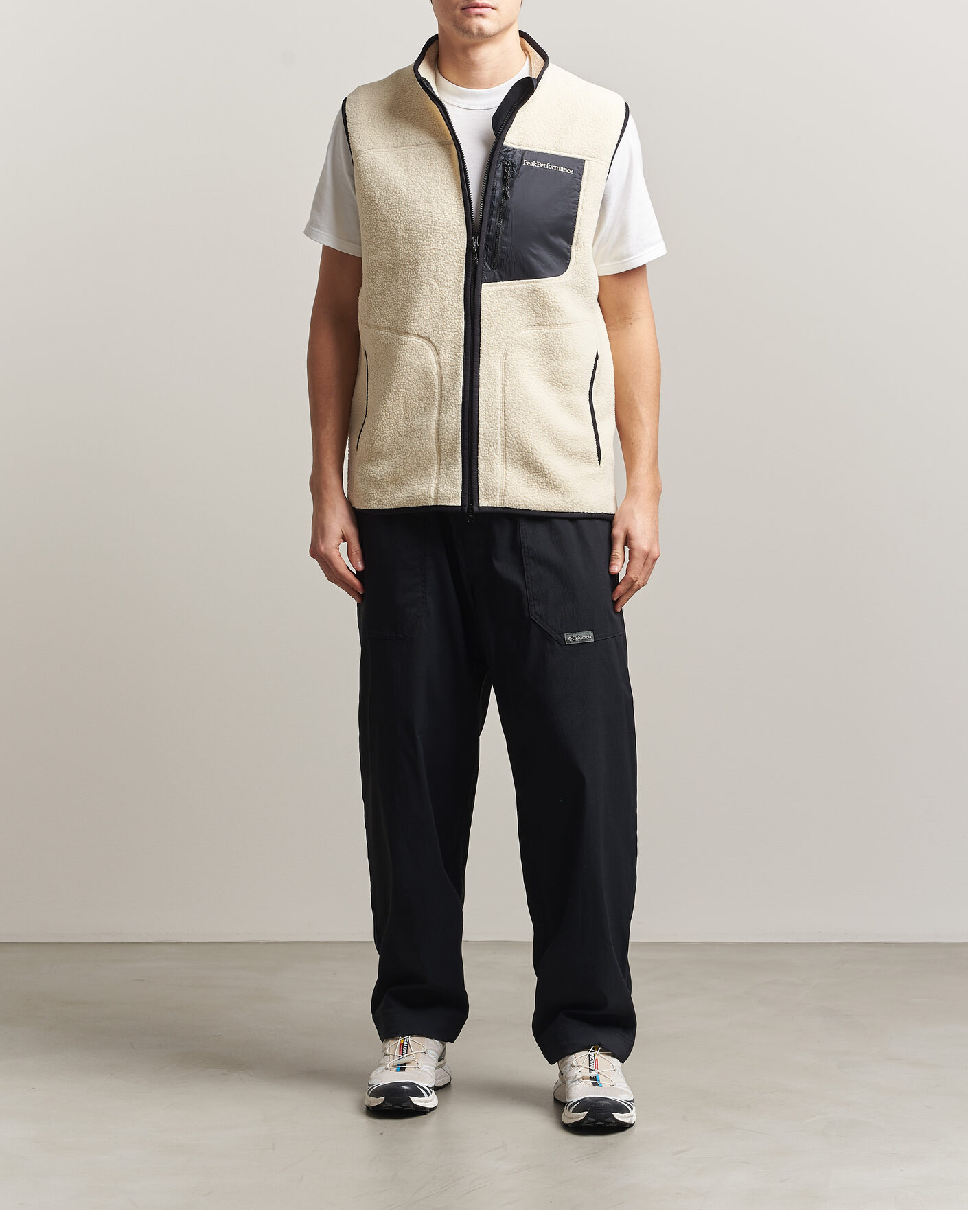 Herren | Westen | Peak Performance | Nature Rush Pile Vest Sand Fog