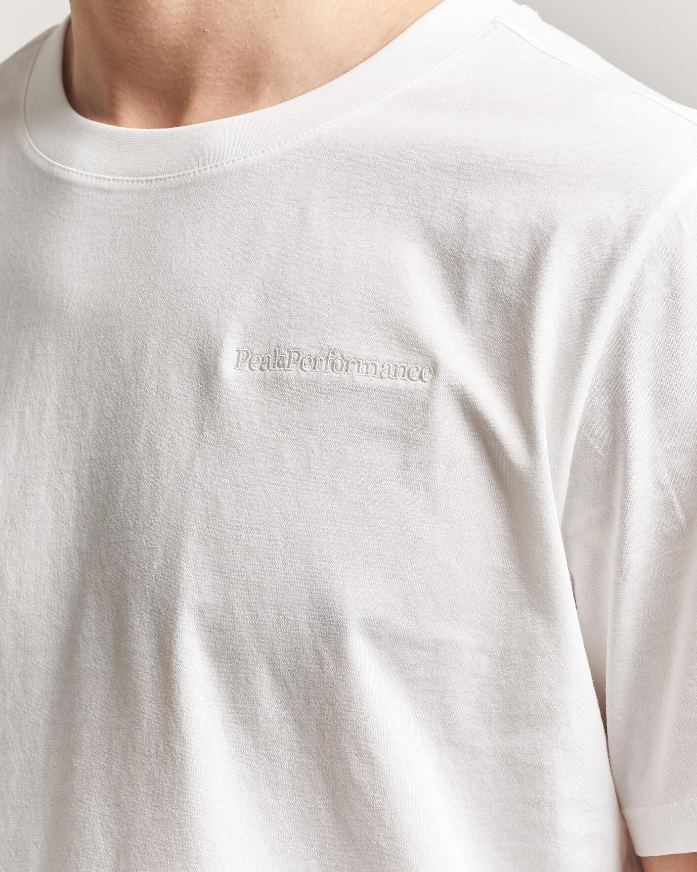 Herren | T-Shirts | Peak Performance | Original Crew Neck T-Shirt Off White