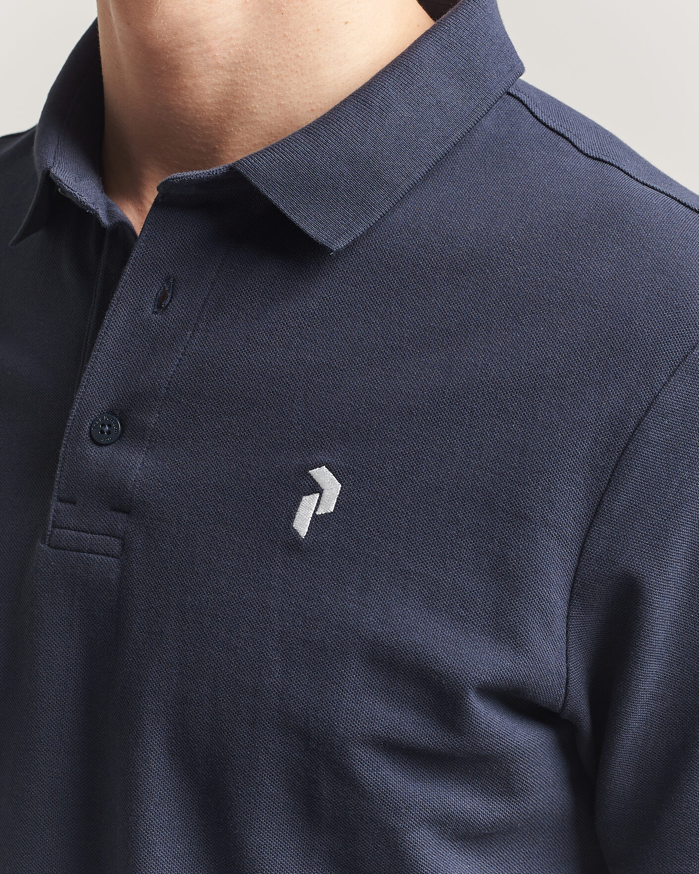 Herren | Poloshirts | Peak Performance | Classic Cotton Polo Blue Shadow