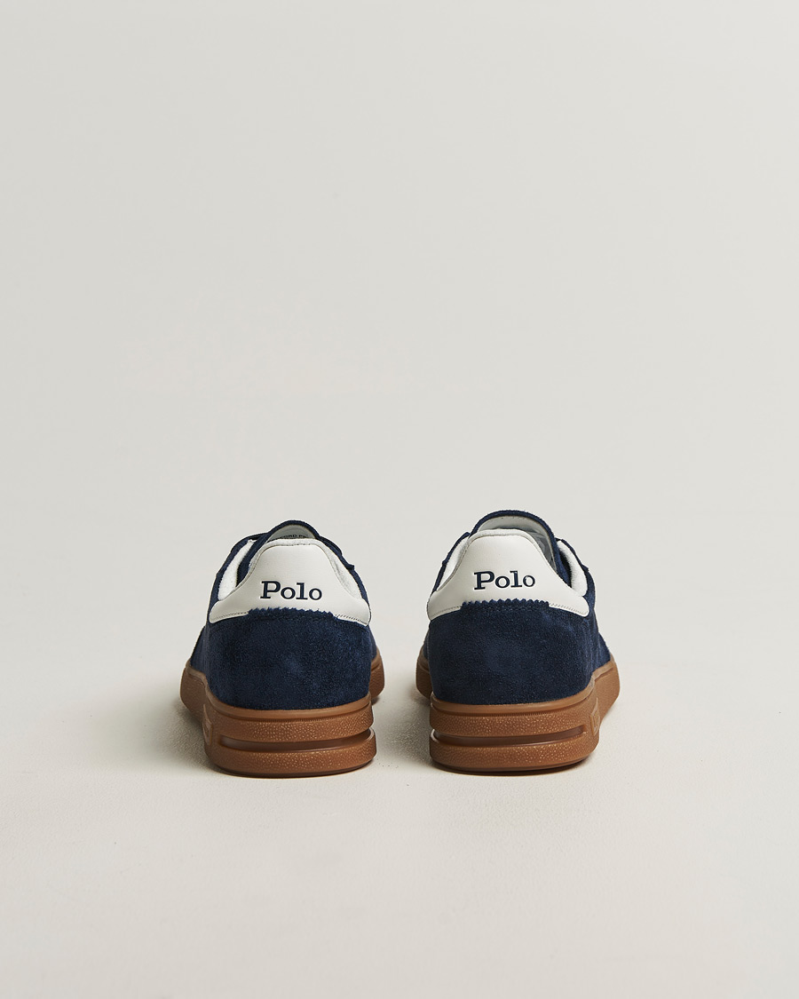 Herren | Sneaker | Polo Ralph Lauren | Bedford Suede Sneakers Navy/Deckwash White