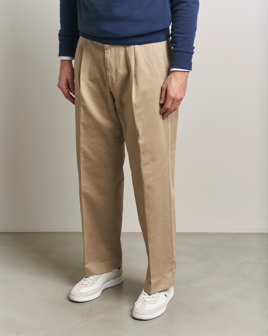 Herren | Sneaker | Polo Ralph Lauren | Bedford Leather/Suede Sneakers White/Navy