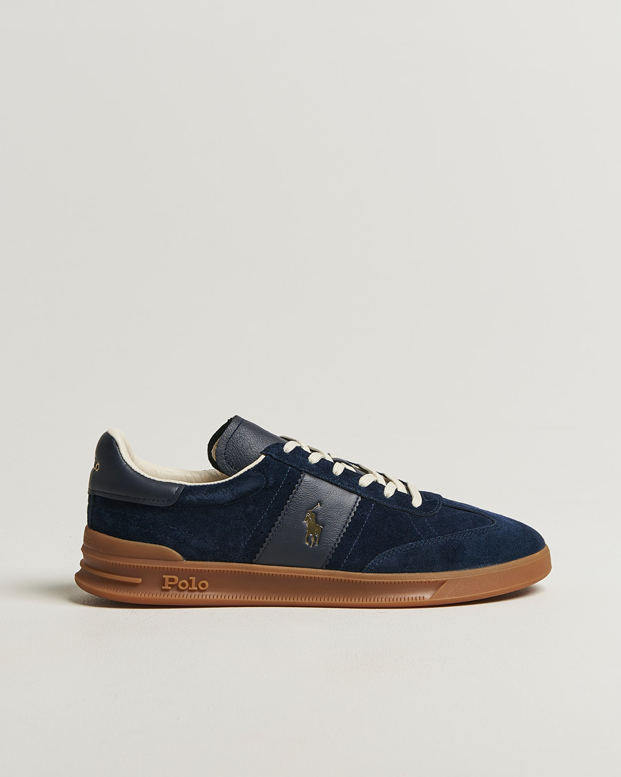 Herren | Sneaker | Polo Ralph Lauren | Aera Suede Sneakers Hunter Navy