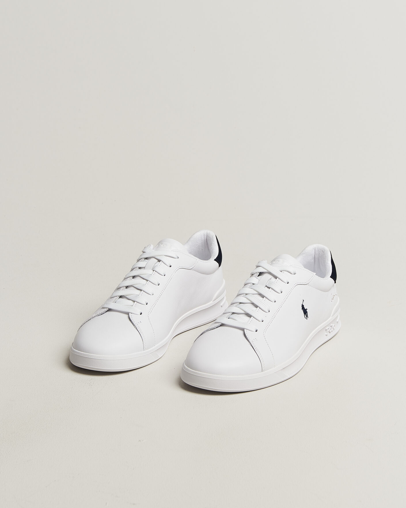 Herren | Sneaker | Polo Ralph Lauren | Heritage Court II Sneakers White/Navy