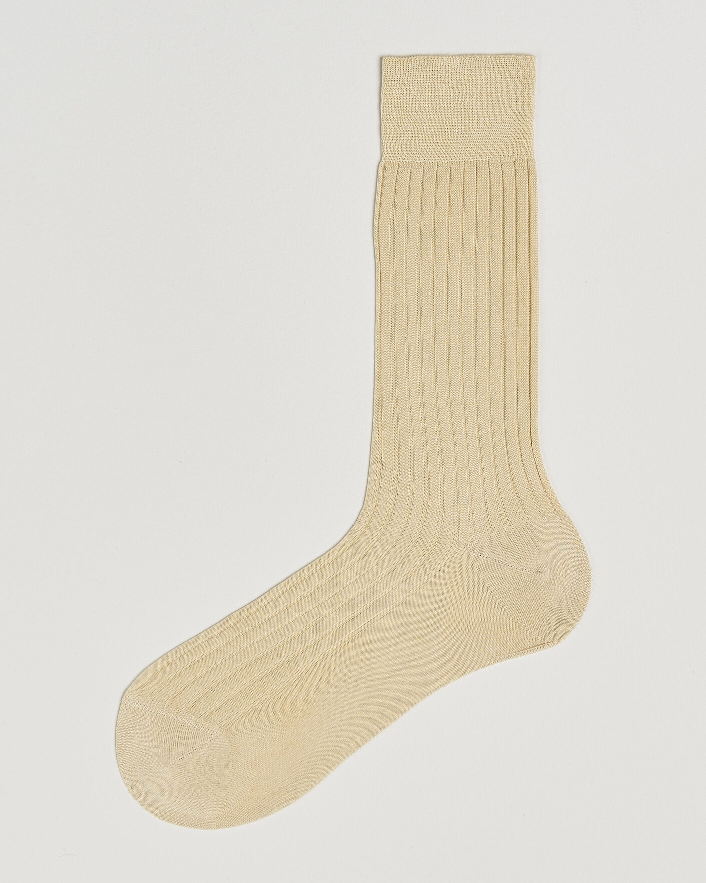 Herren | Unterwäsche | Bresciani | Cotton Ribbed Short Socks Beige