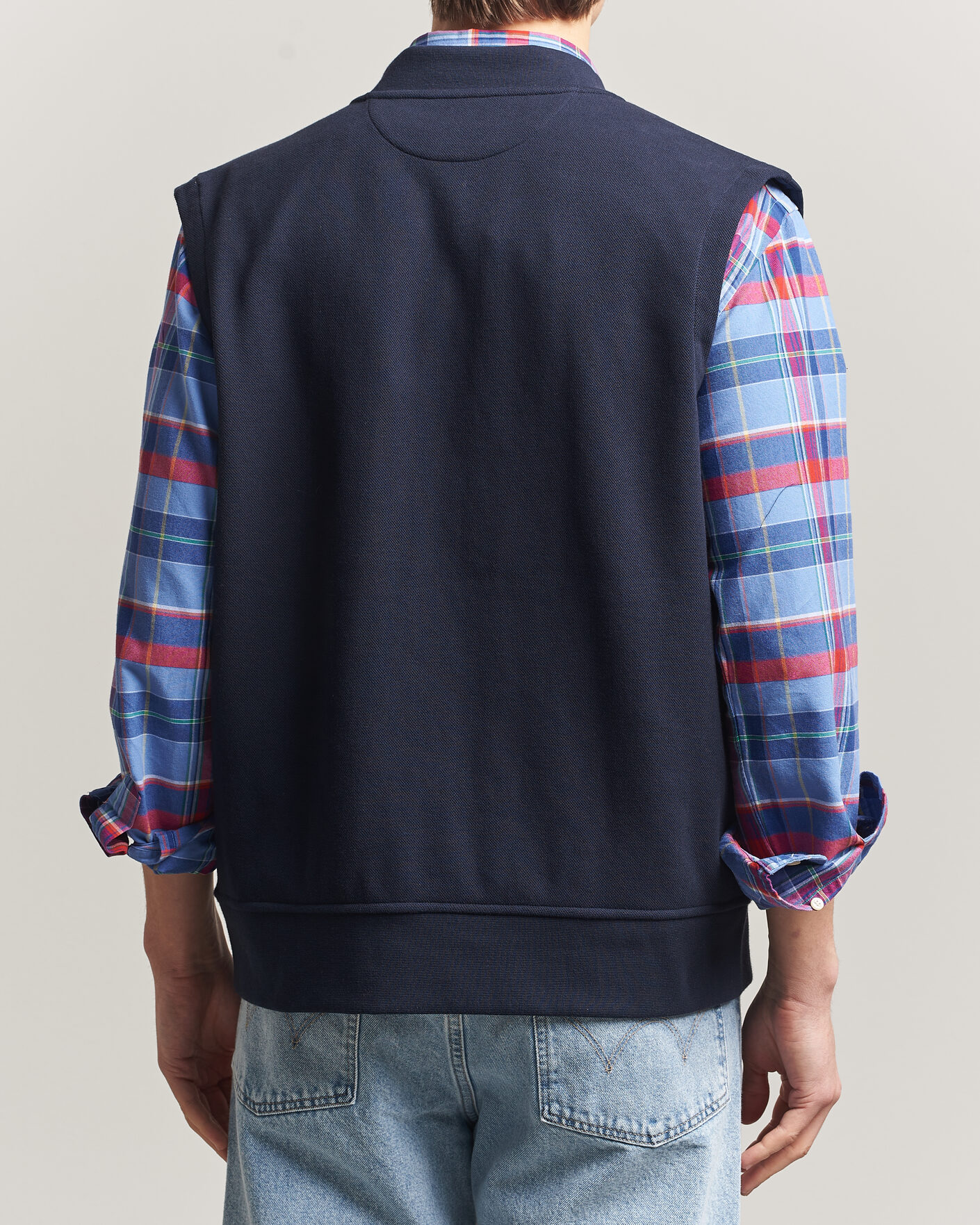 Herren | Westen | Polo Ralph Lauren | Double Knitted Jaquard Vest Aviator Navy