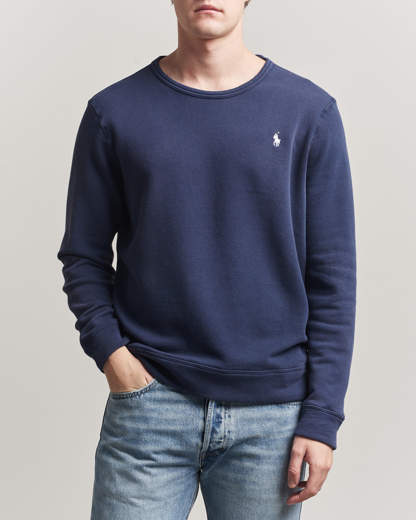 Herren | Pullover | Polo Ralph Lauren | Island Terry Sweatshirt Newport Navy