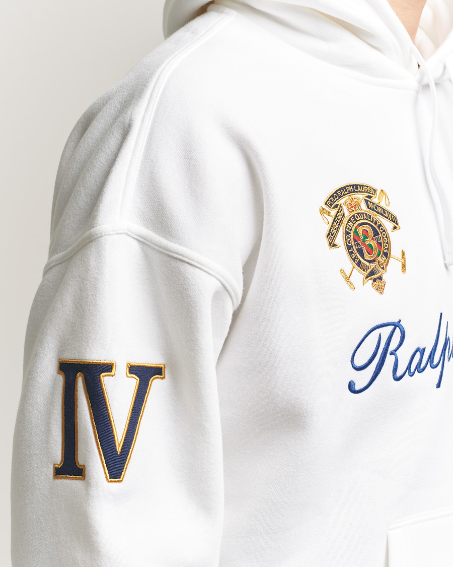 Herren | Pullover | Polo Ralph Lauren | Magic Fleece Logo Hoodie White