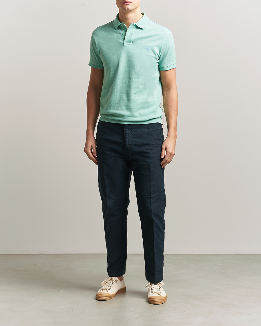 Herren | Poloshirts | Polo Ralph Lauren | Slim Fit Polo Celadon