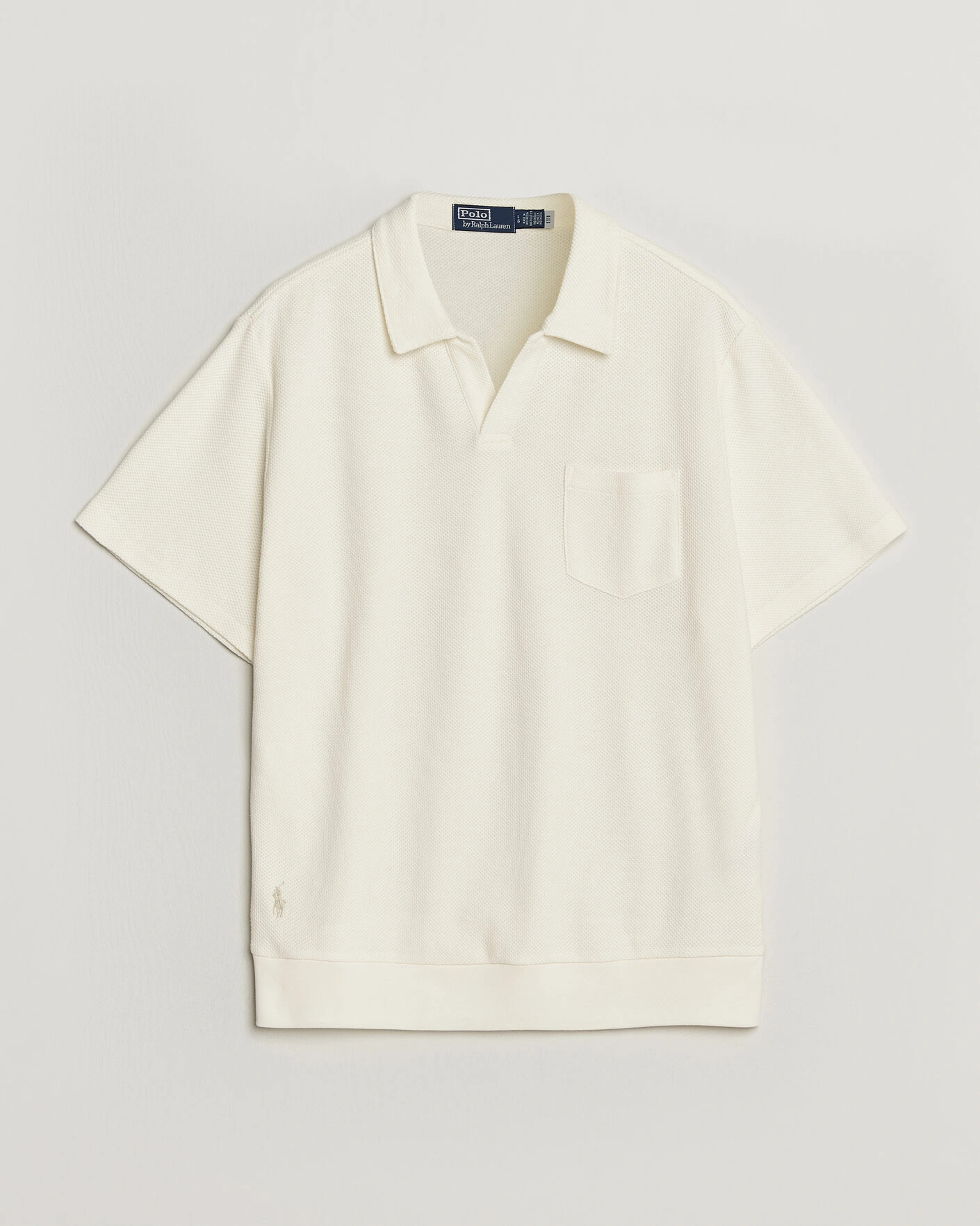 Herren | Poloshirts | Polo Ralph Lauren | Knitted Polo Pale Cream