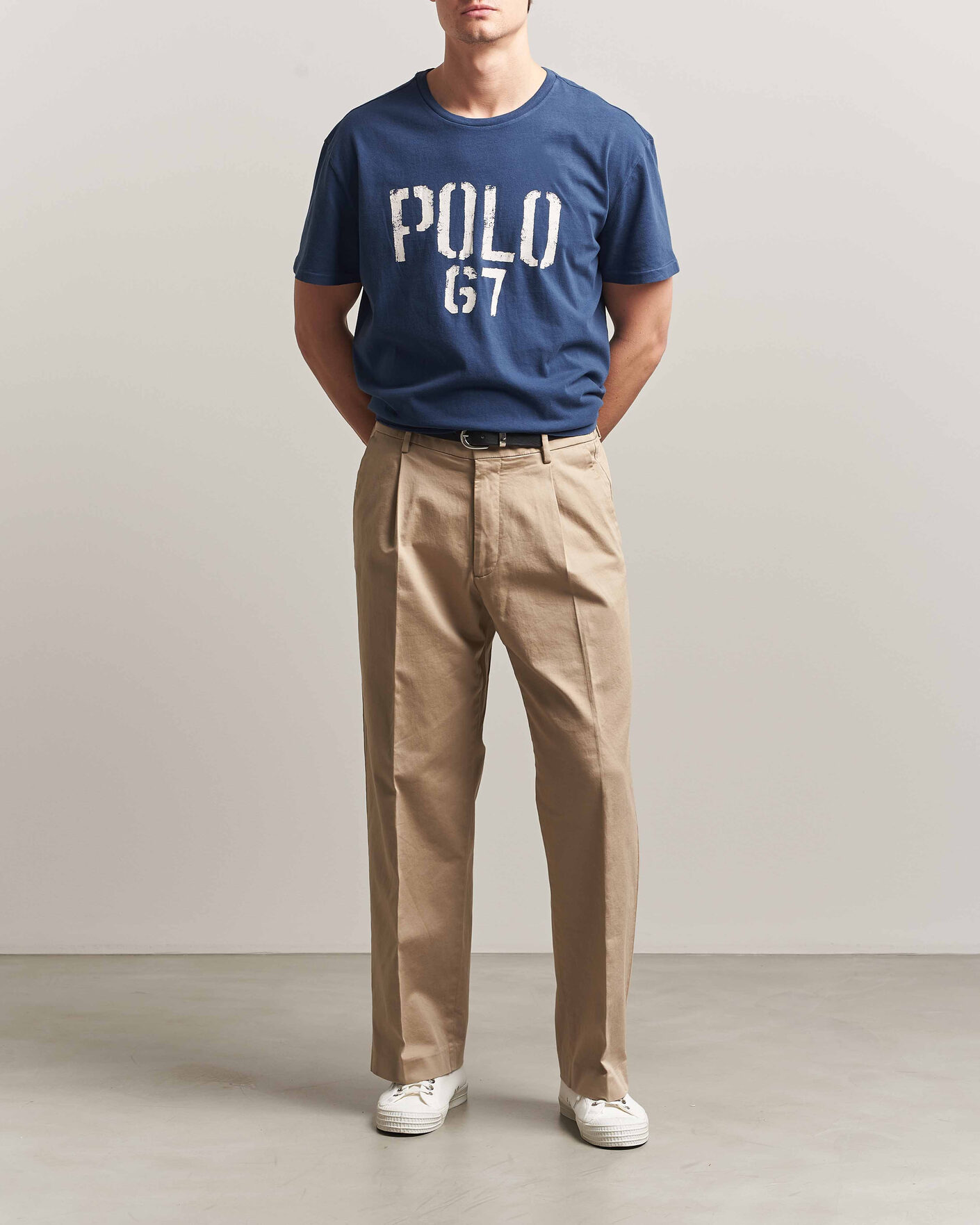 Herren | T-Shirts | Polo Ralph Lauren | Jersey Logo T-Shirt Dark Cobalt