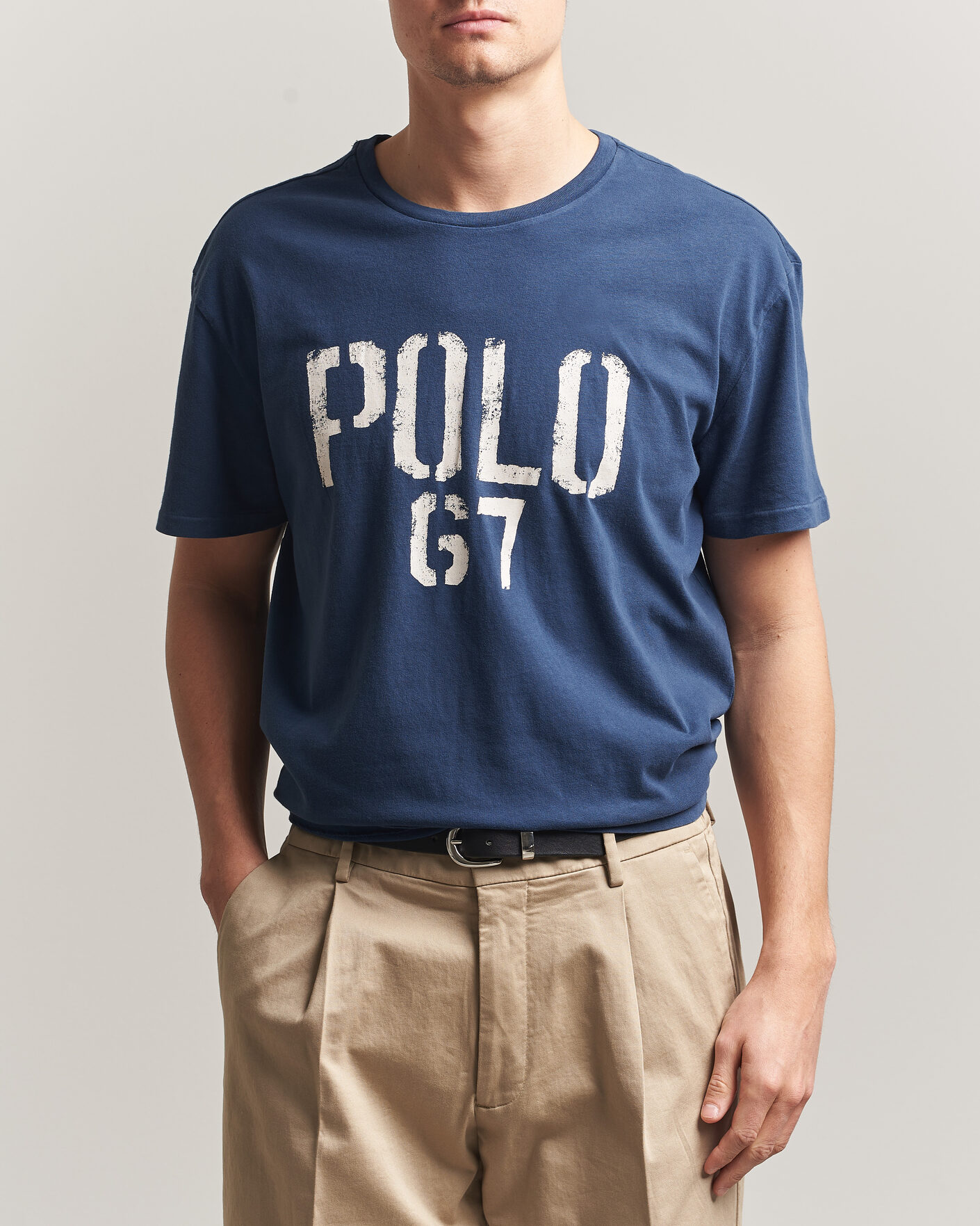 Herren | T-Shirts | Polo Ralph Lauren | Jersey Logo T-Shirt Dark Cobalt