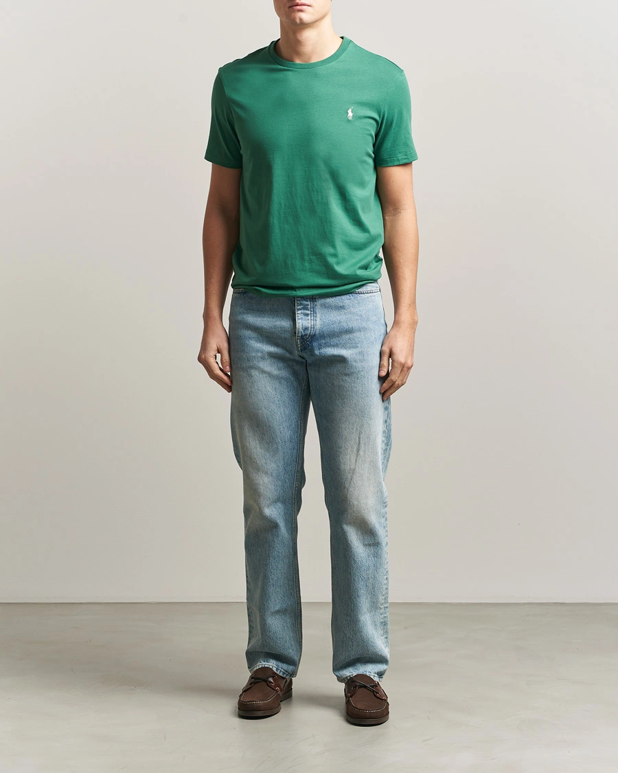 Herren | T-Shirts | Polo Ralph Lauren | Crew Neck T-Shirt Antique Cream