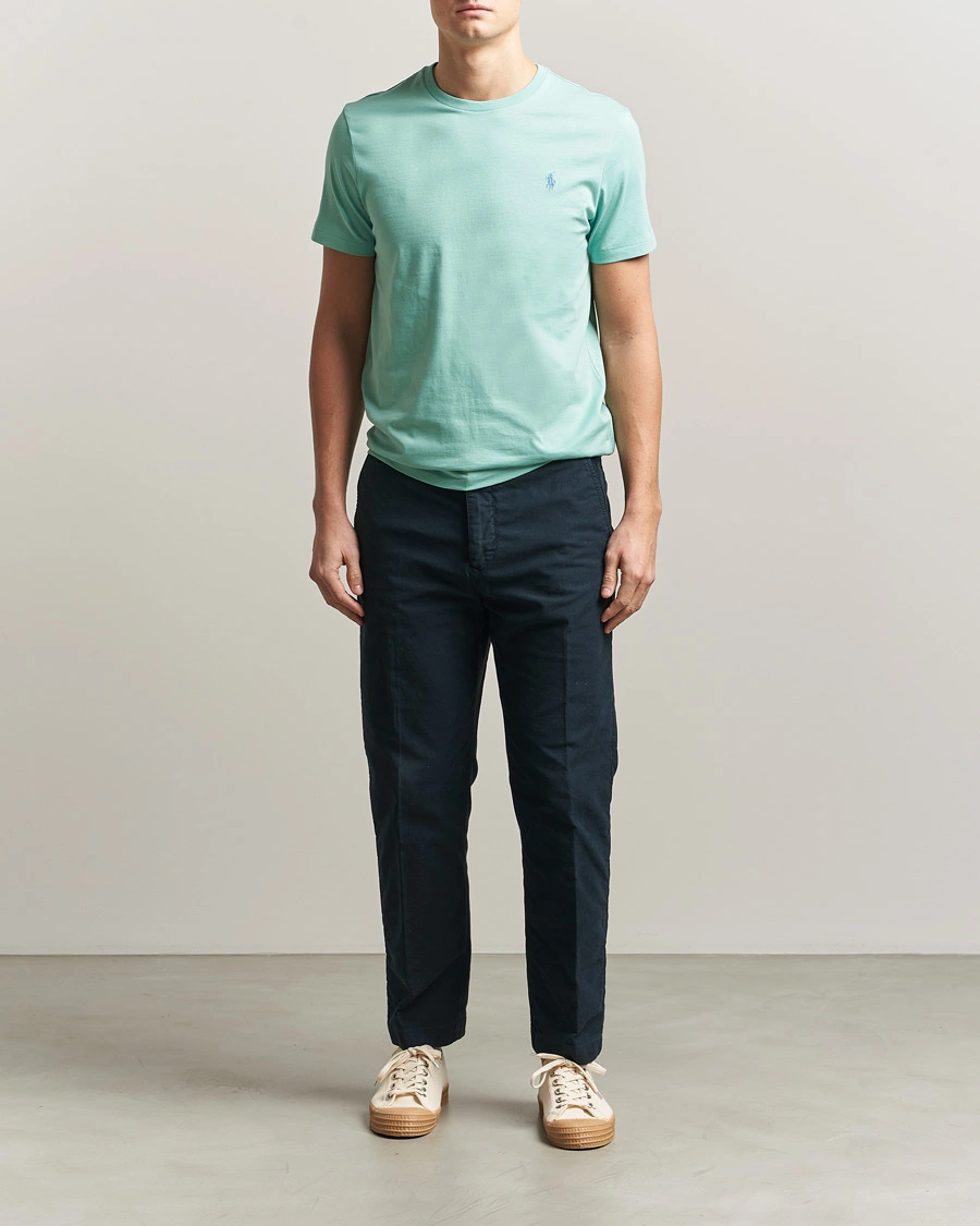 Herren | T-Shirts | Polo Ralph Lauren | Crew Neck T-Shirt Celadon