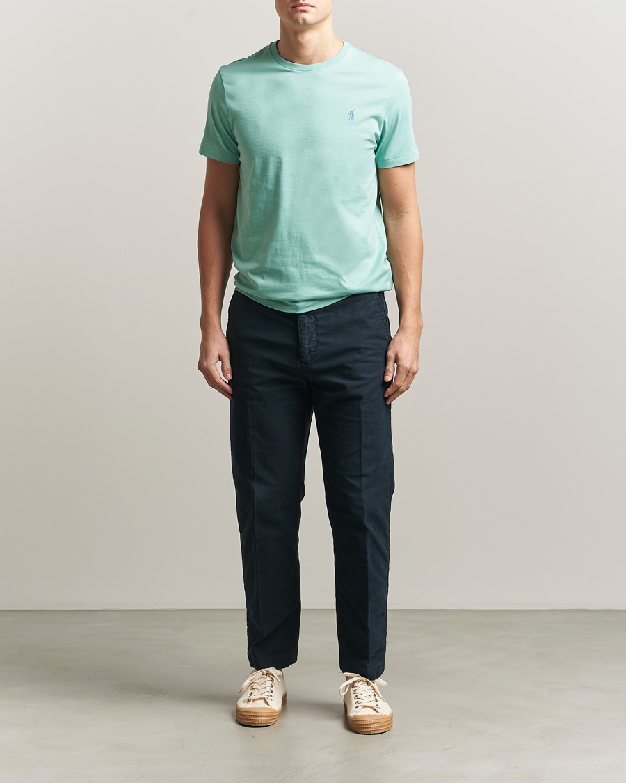 Herren | T-Shirts | Polo Ralph Lauren | Crew Neck T-Shirt Celadon