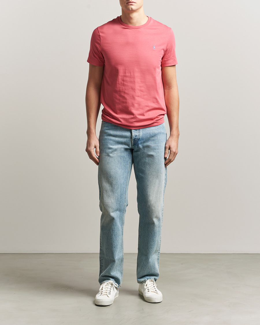 Herren | T-Shirts | Polo Ralph Lauren | Crew Neck T-Shirt Red Sky
