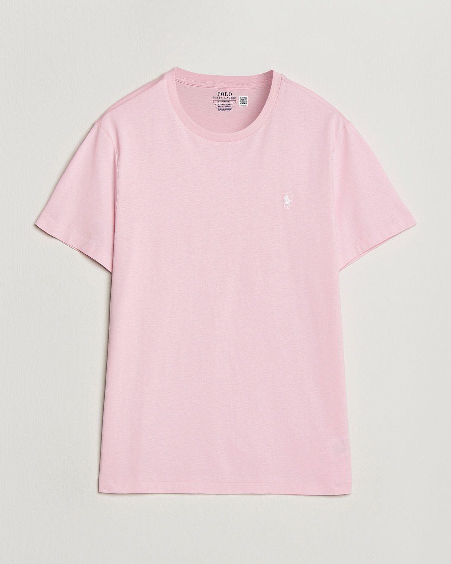 Herren | T-Shirts | Polo Ralph Lauren | Crew Neck T-Shirt Garden Pink