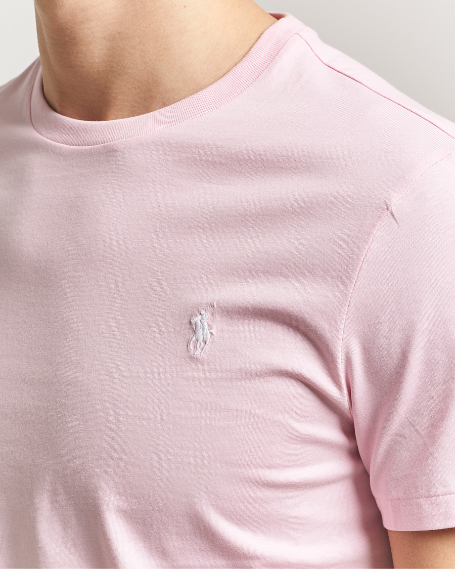 Herren | T-Shirts | Polo Ralph Lauren | Crew Neck T-Shirt Garden Pink
