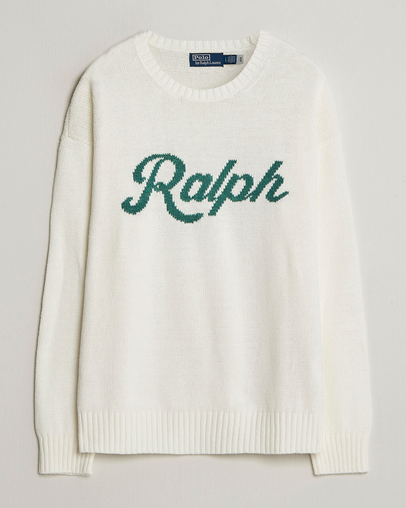 Herren | Pullover | Polo Ralph Lauren | Linen Blend Sweater Deckwash White