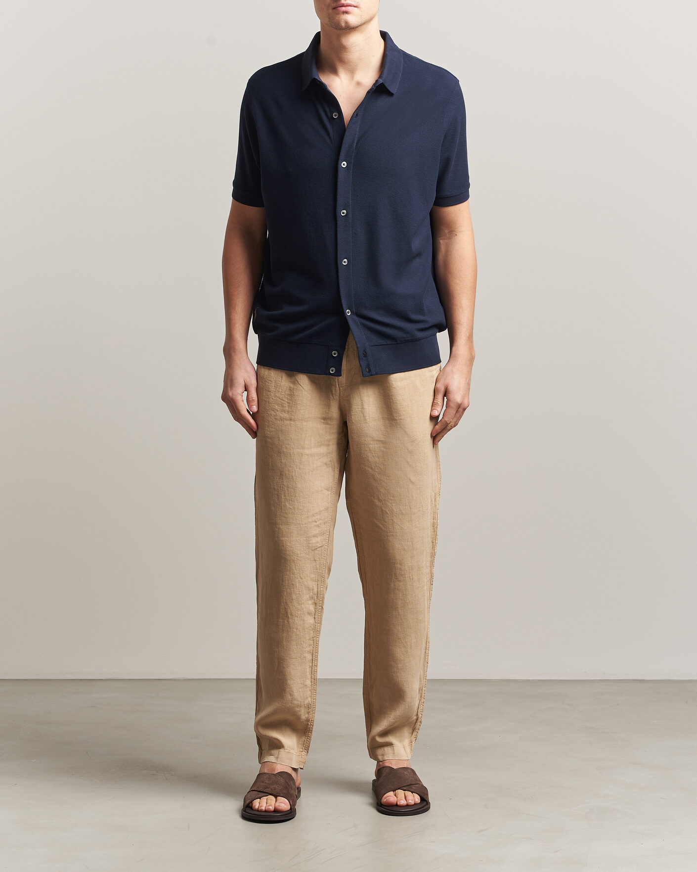 Herren | Poloshirts | Polo Ralph Lauren | Cotton Knitted Polo Aviator Navy