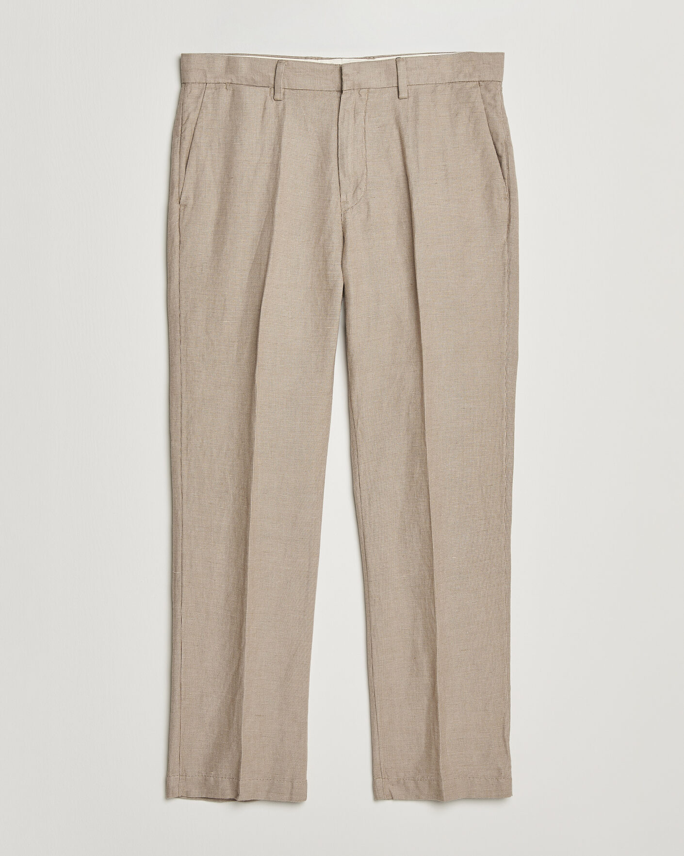 Herren | Hosen | Polo Ralph Lauren | Cotton Linen Pants Madison Tan Stone Grey