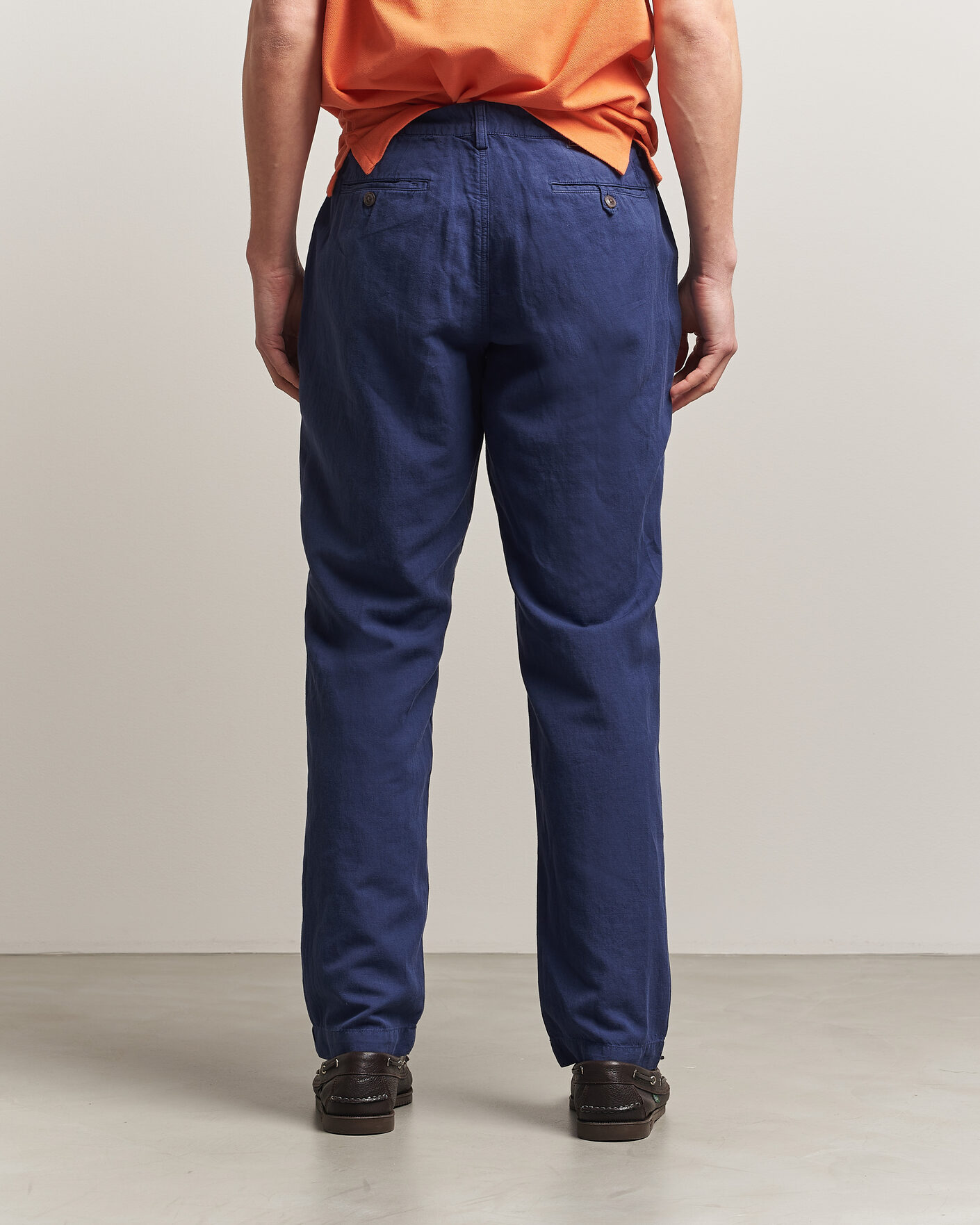 Herren | Hosen | Polo Ralph Lauren | Linen Cotton Pants New Classic Navy