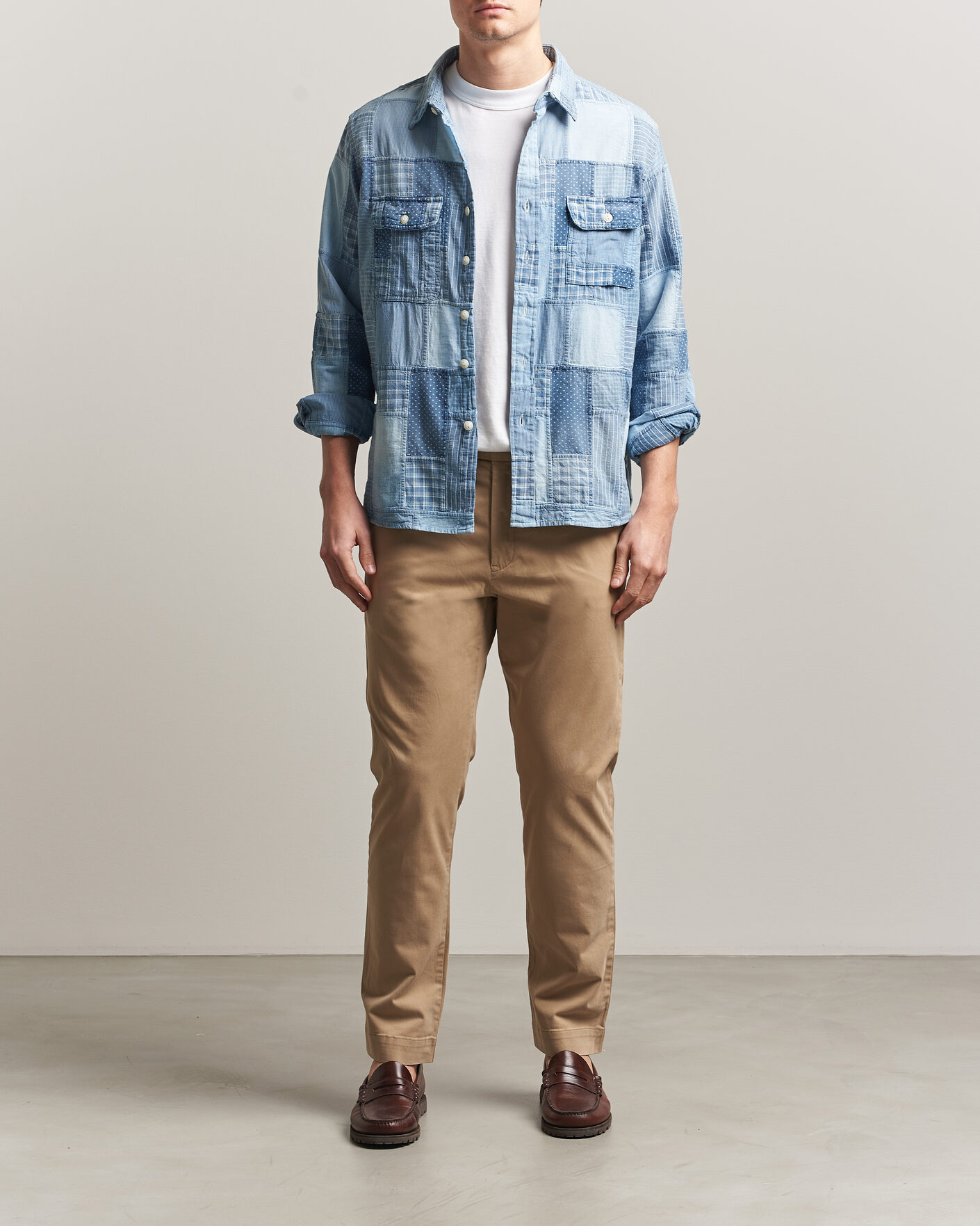 Herren | Hosen | Polo Ralph Lauren | Jarrett Satin Chinos Khaki Hill