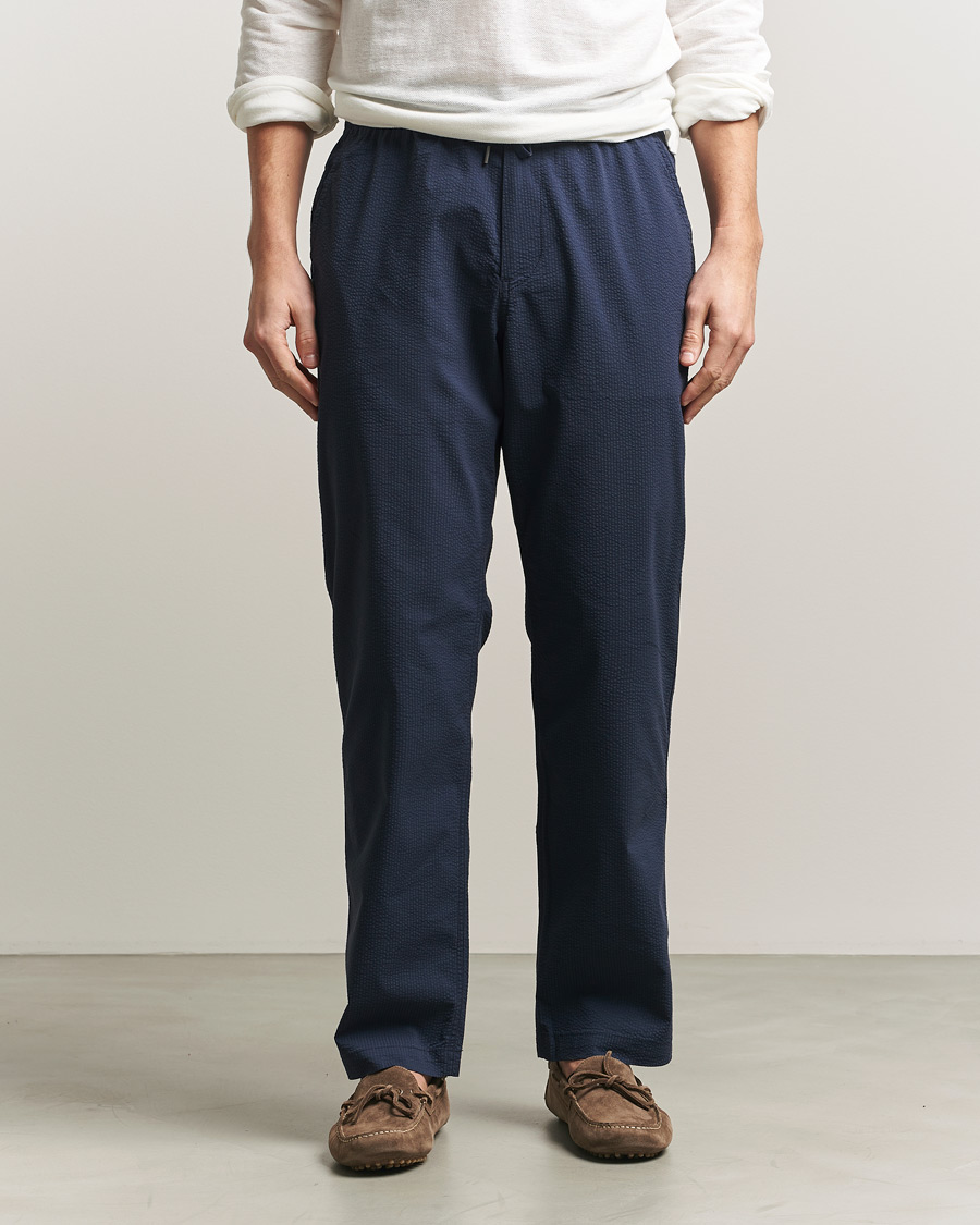 Herren | Hosen | Polo Ralph Lauren | Seersucker Pants Newport Navy