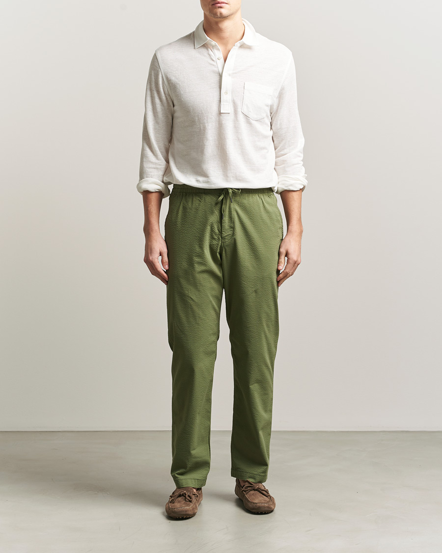 Herren | Hosen | Polo Ralph Lauren | Seersucker Pants Supply Olive
