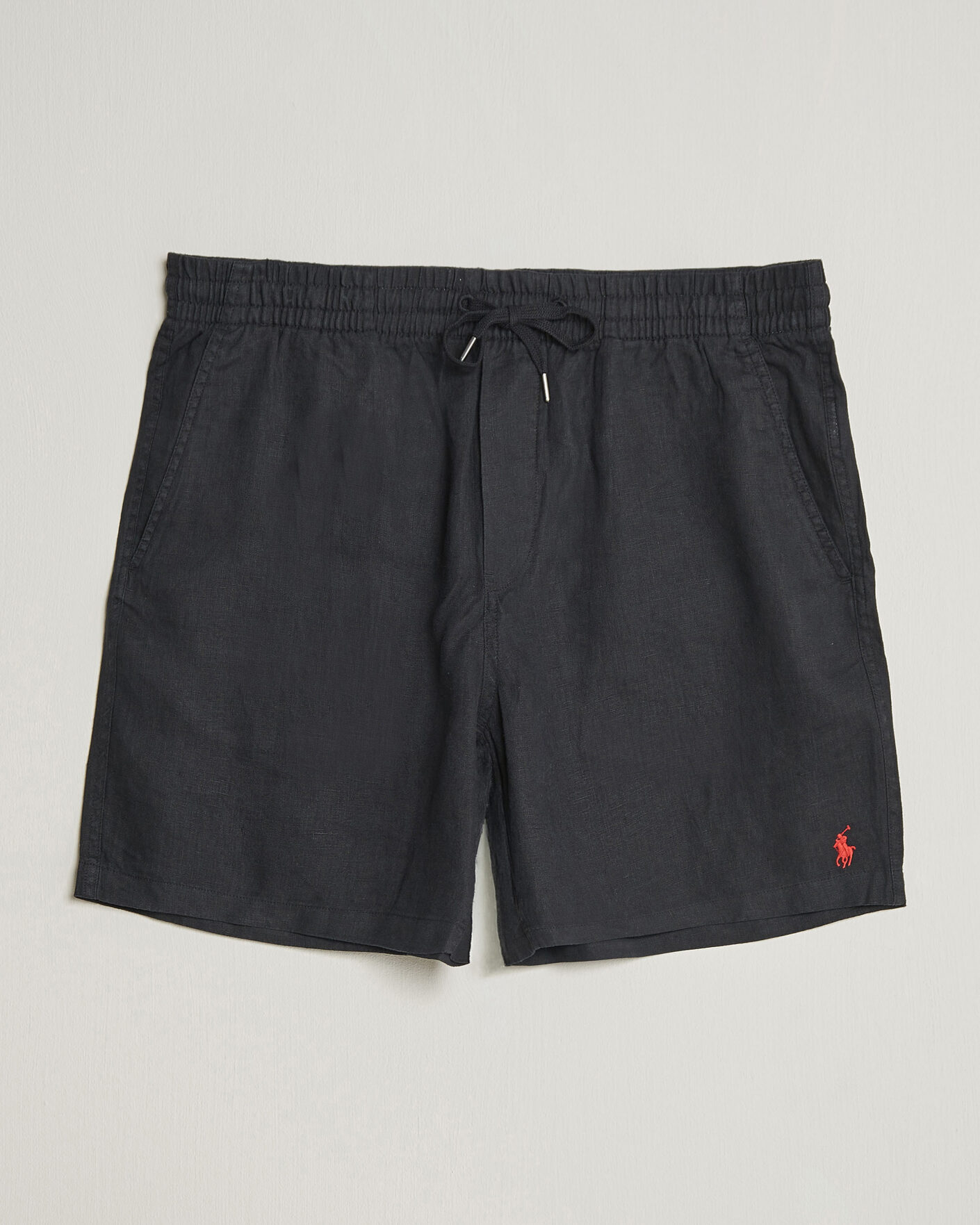 Herren | Shorts | Polo Ralph Lauren | Dyed Linen Shorts Polo Black
