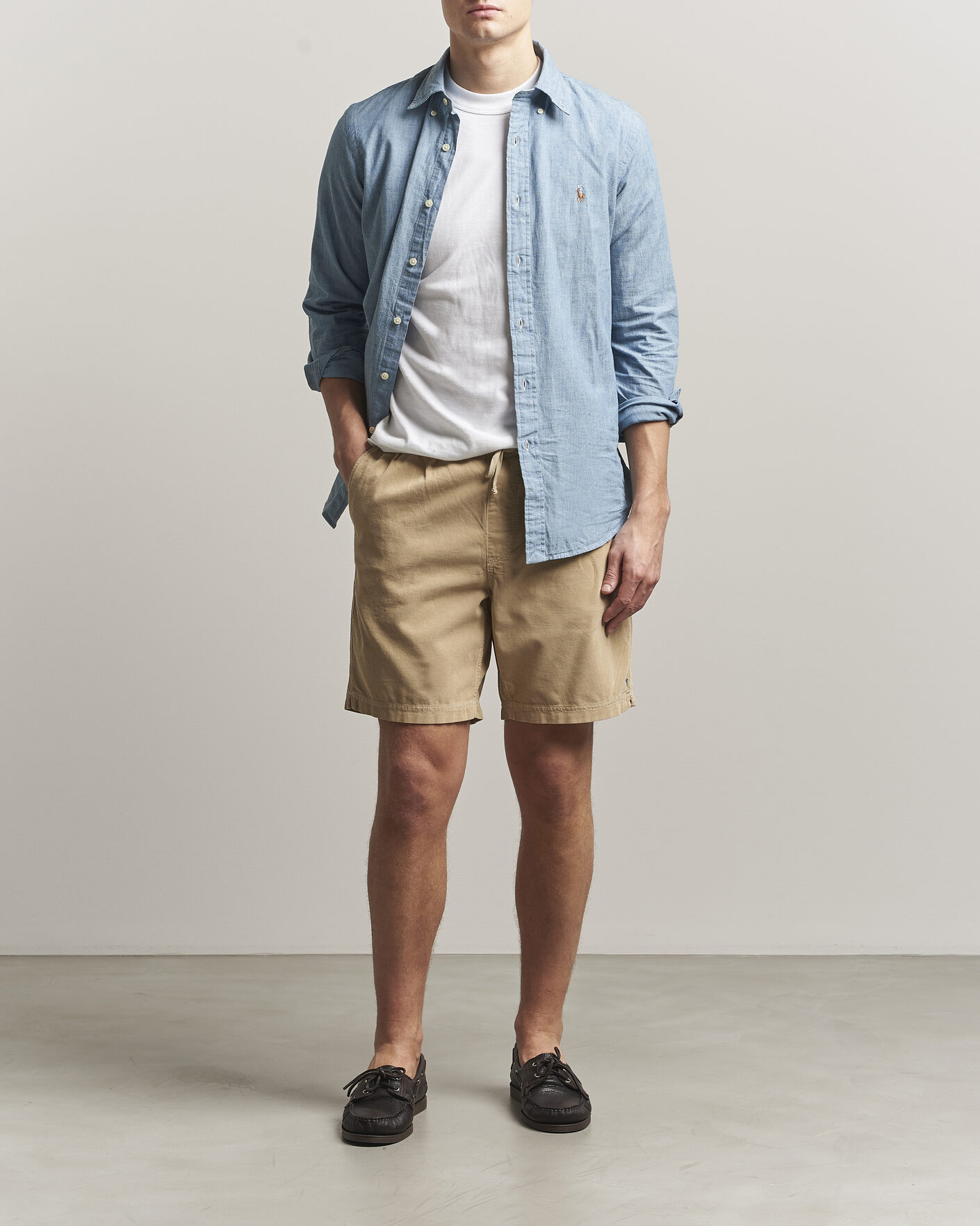 Herren | Shorts | Polo Ralph Lauren | Wale Cord Shorts Paddock Tan