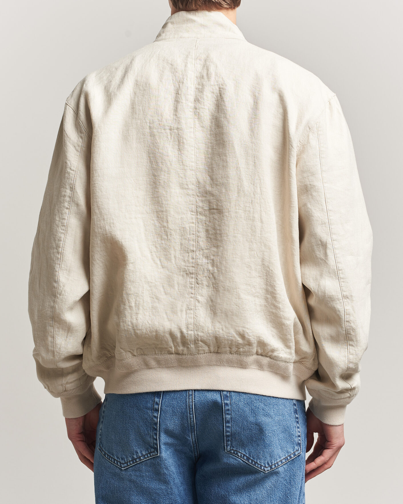 Herren | Jacken | Polo Ralph Lauren | Linen Herringbone Windbreaker Basic Sand