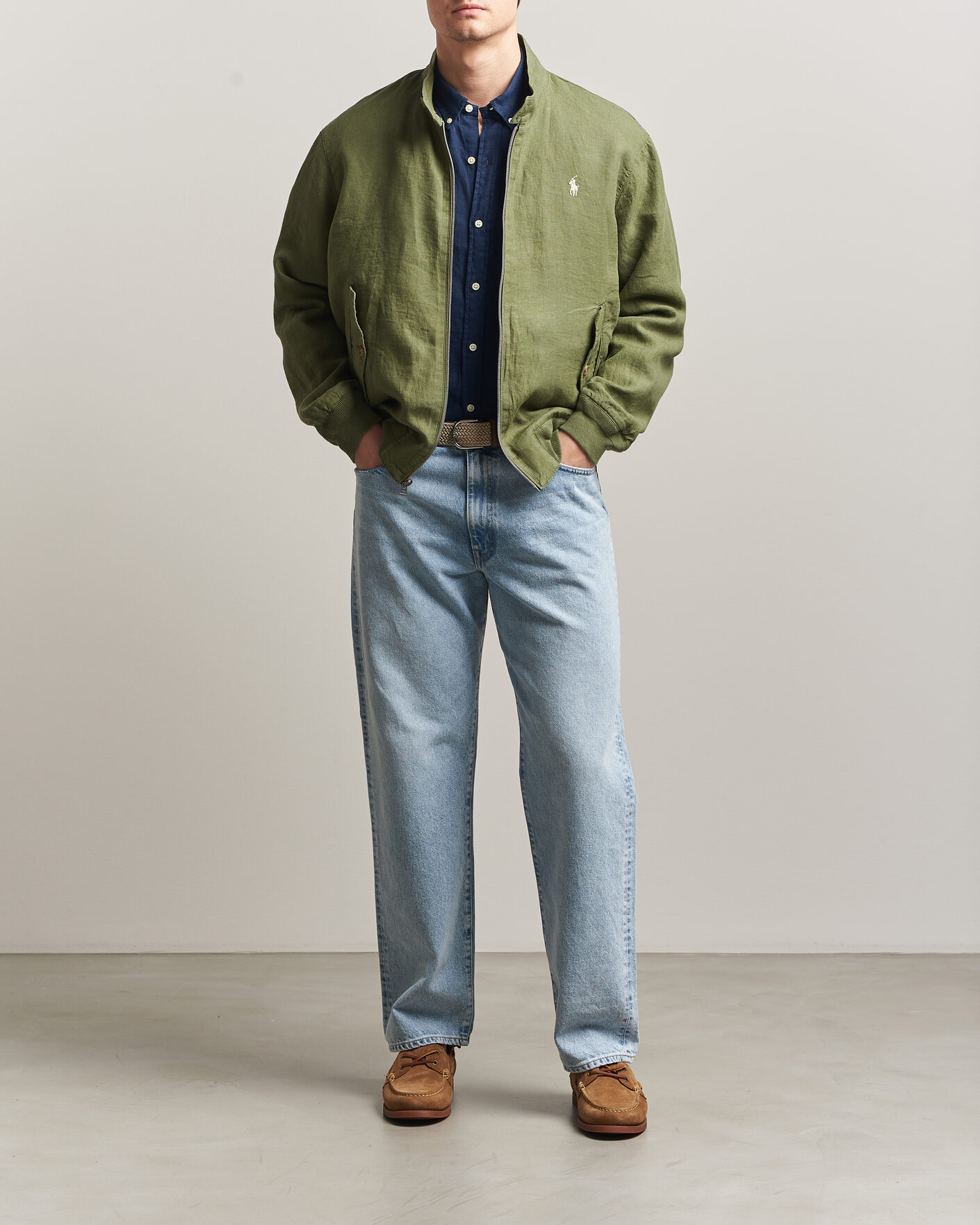 Herren | Jacken | Polo Ralph Lauren | Linen Herringbone Windbreaker Garden Trail