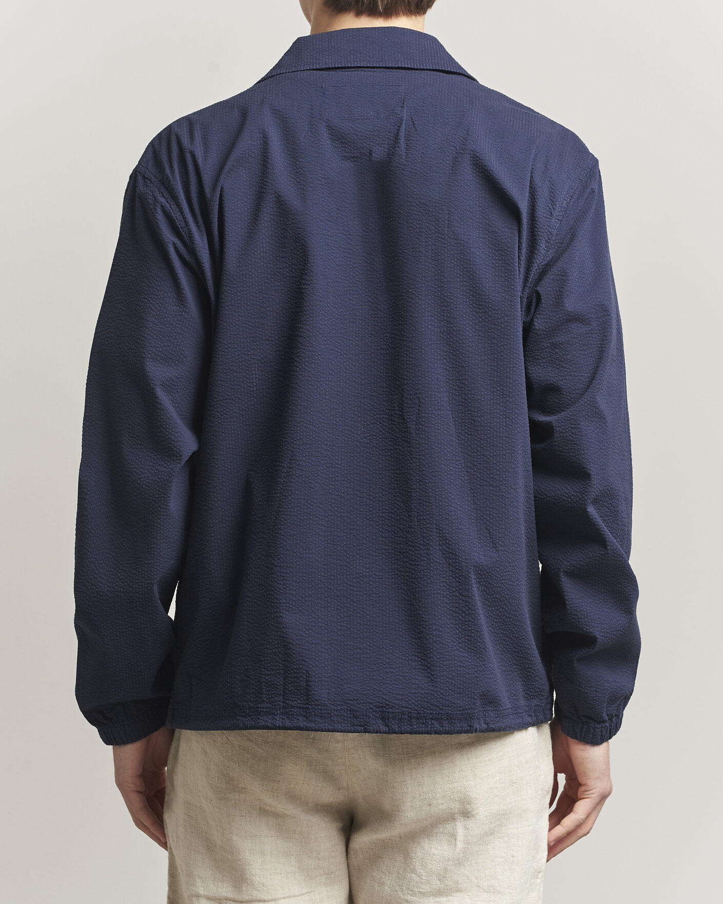 Herren | Jacken | Polo Ralph Lauren | Seersucker Windbreaker Jacket Newport Navy