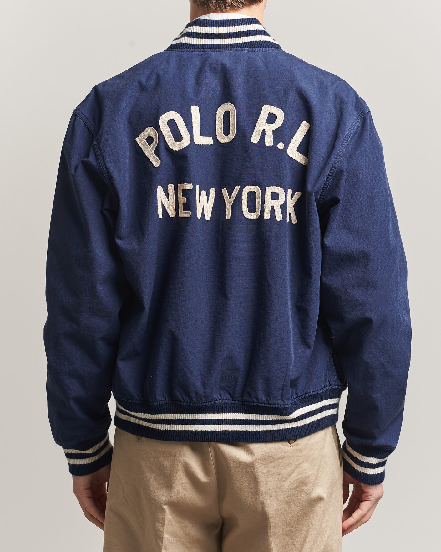 Herren | Jacken | Polo Ralph Lauren | Rustic Canvas Bomberjacket Newport Navy