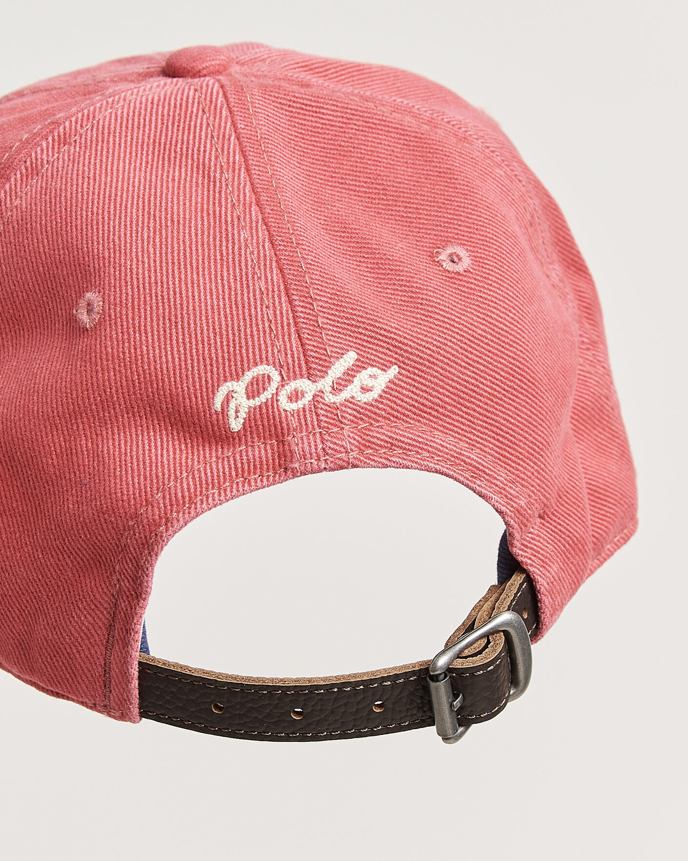 Herren | Polo Ralph Lauren Cotton Twill Logo Cap Nantucket Red | Polo Ralph Lauren | Cotton Twill Logo Cap Nantucket Red