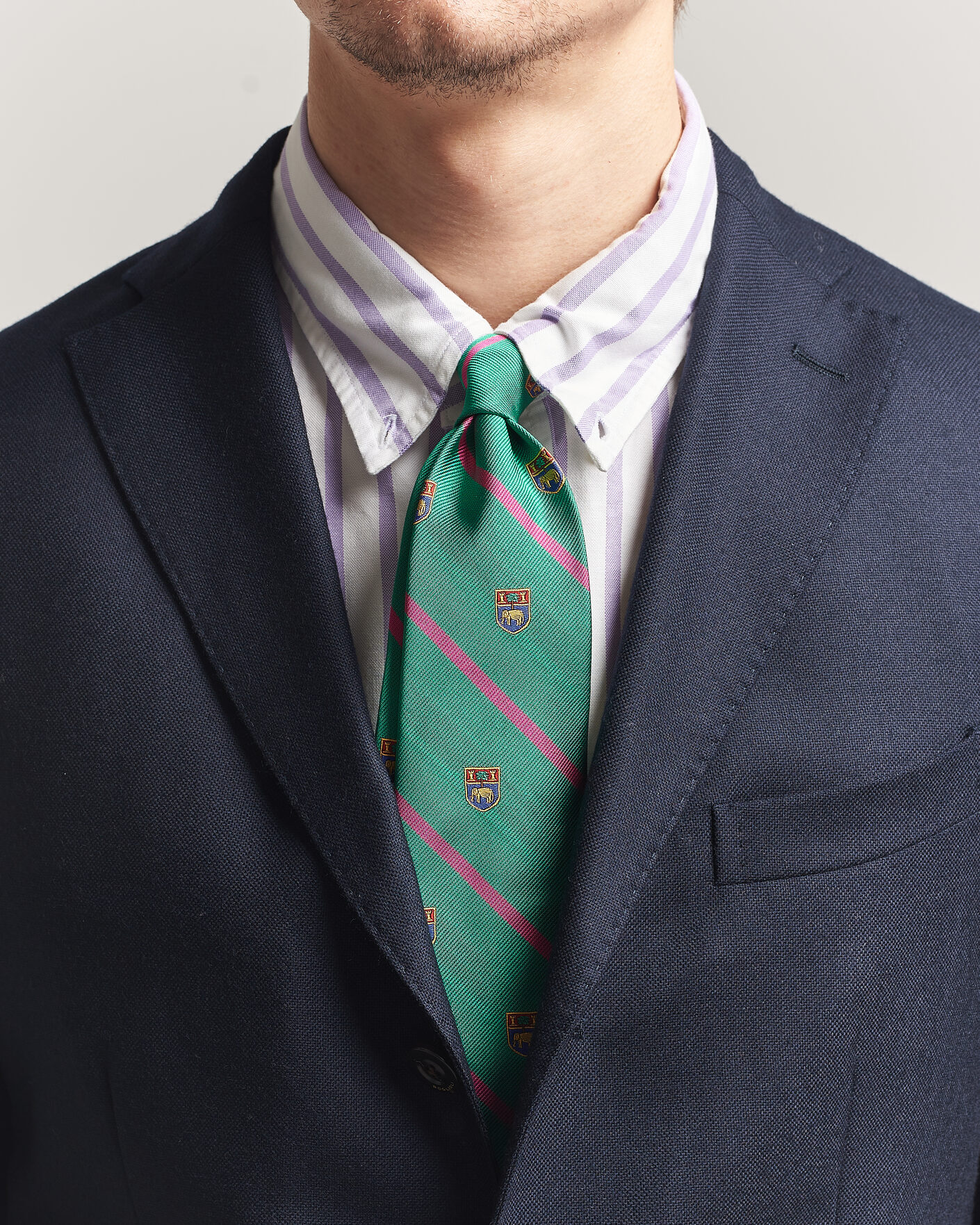 Herren | Krawatten | Polo Ralph Lauren | Elephant Palm Club Tie Green