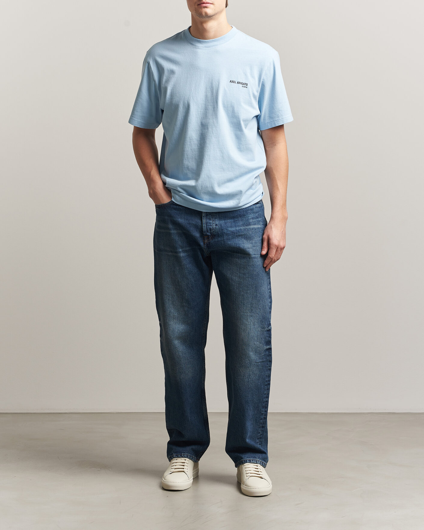 Herren | T-Shirts | Axel Arigato | Legacy T-Shirt Powder Blue