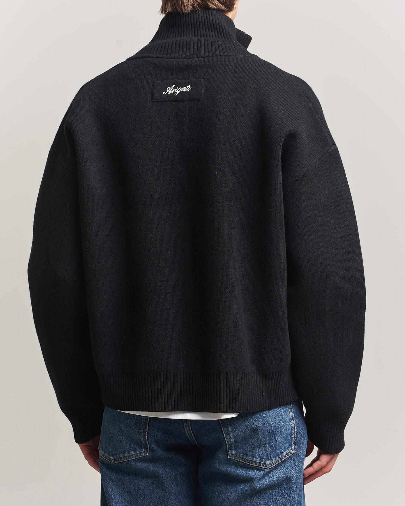 Herren | Pullover | Axel Arigato | Core Zip-Up Sweater Black