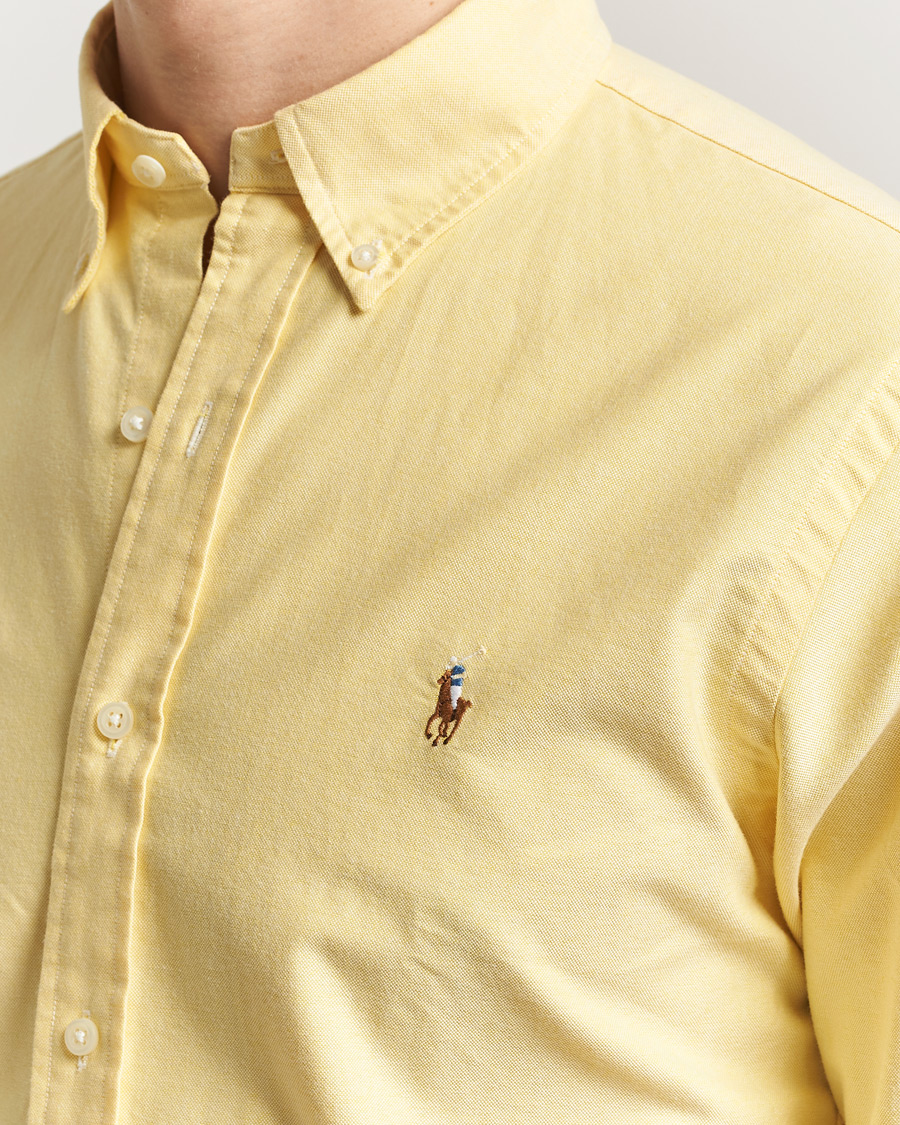 Herren | Hemden | Polo Ralph Lauren | Custom Fit Oxford Shirt Yellow