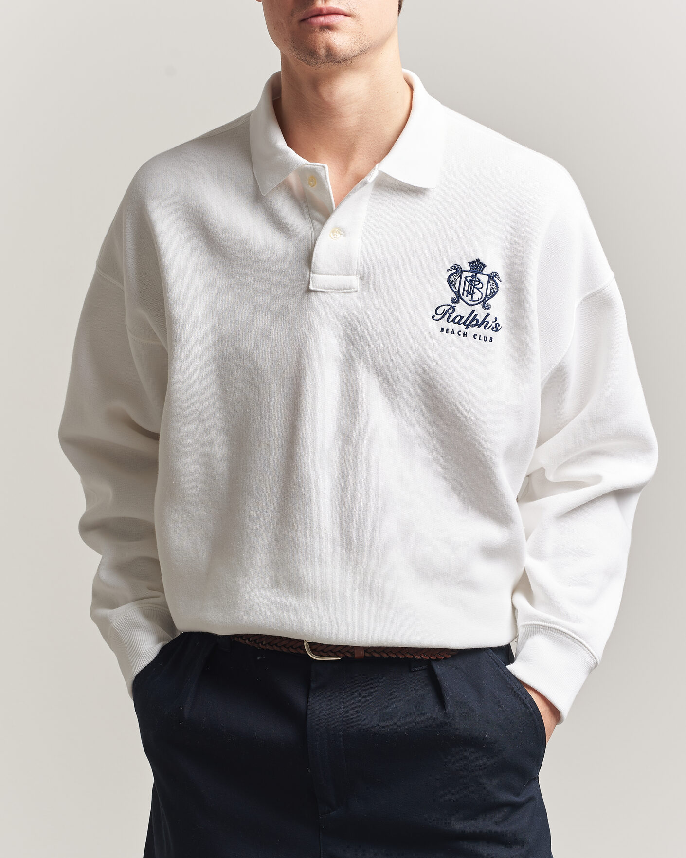 Herren | Pullover | Polo Ralph Lauren | Ralph's Beach Club Sweater White