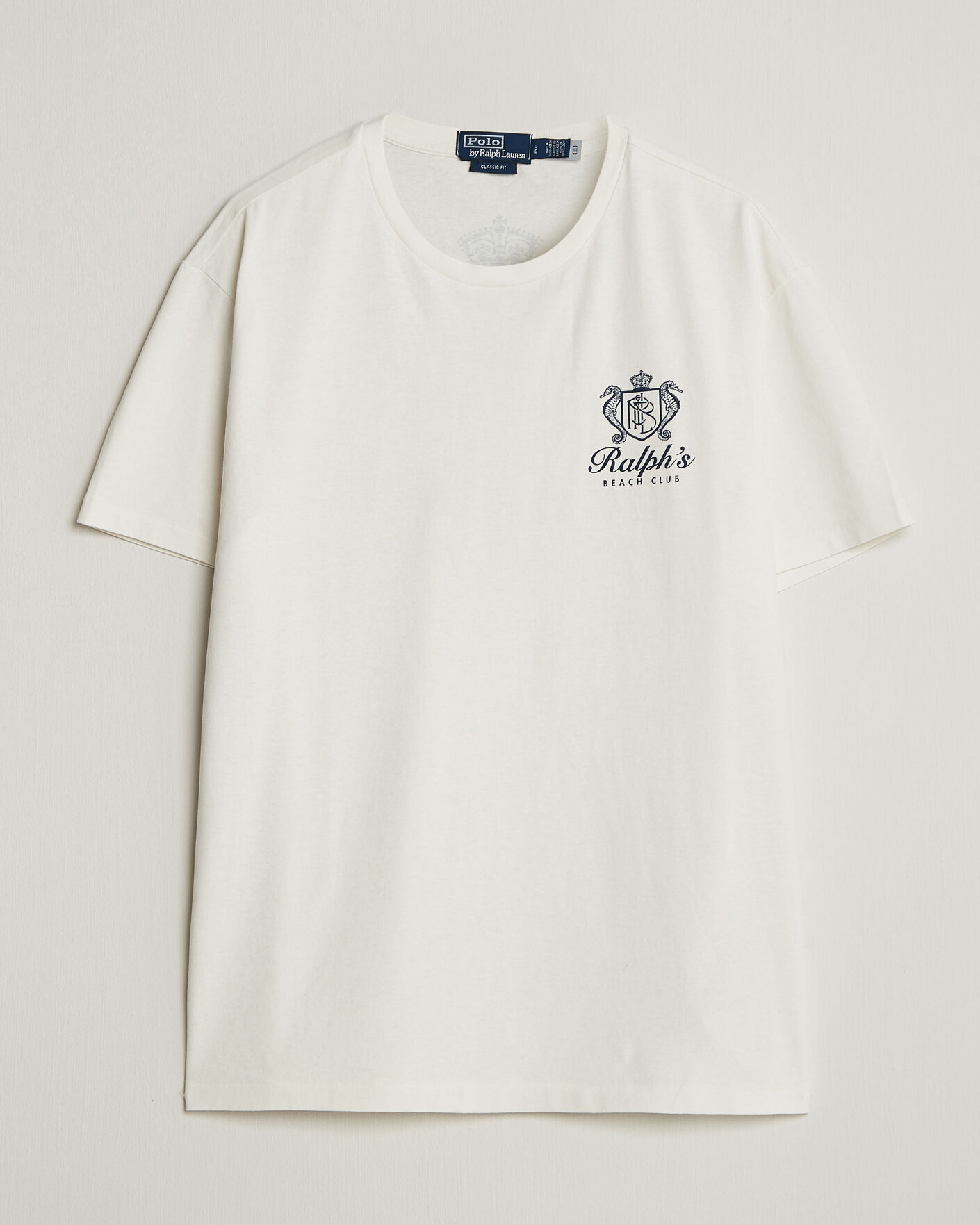Herren | T-Shirts | Polo Ralph Lauren | Ralph's Beach Club Back Print Tee White