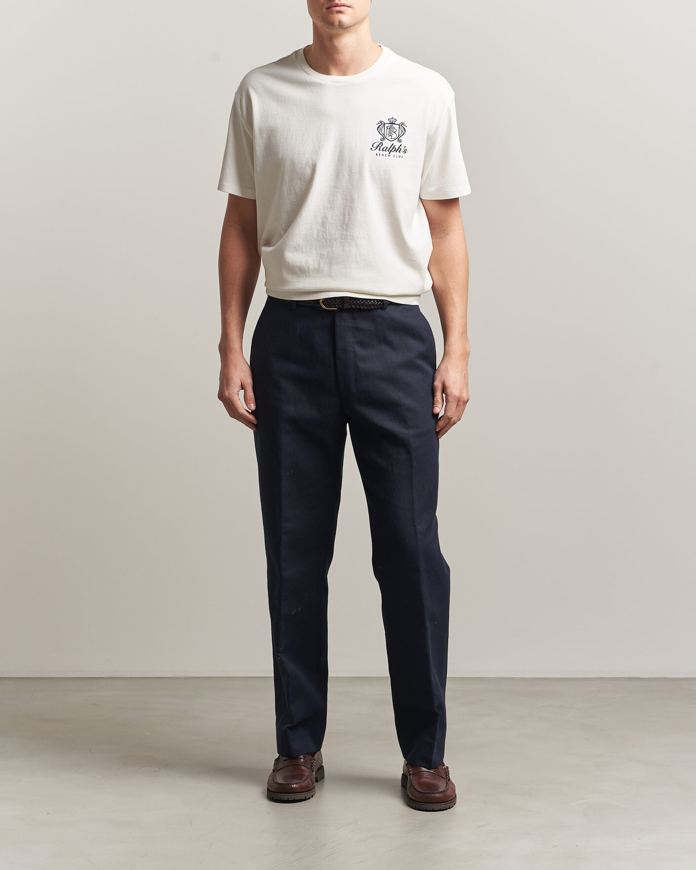 Herren | T-Shirts | Polo Ralph Lauren | Ralph's Beach Club Back Print Tee White