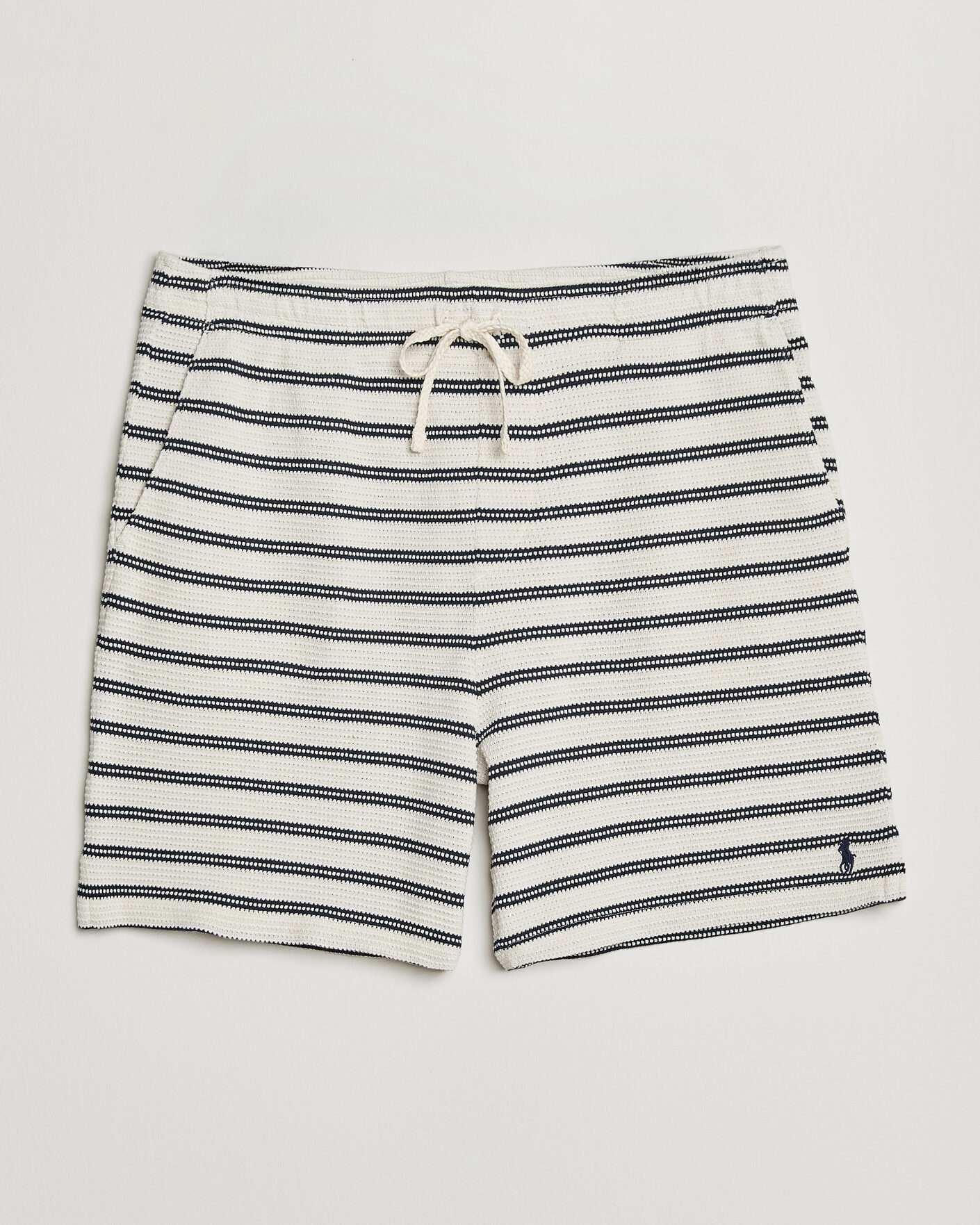 Herren | Shorts | Polo Ralph Lauren | Knitted Shorts Pale Cream/Newport Navy