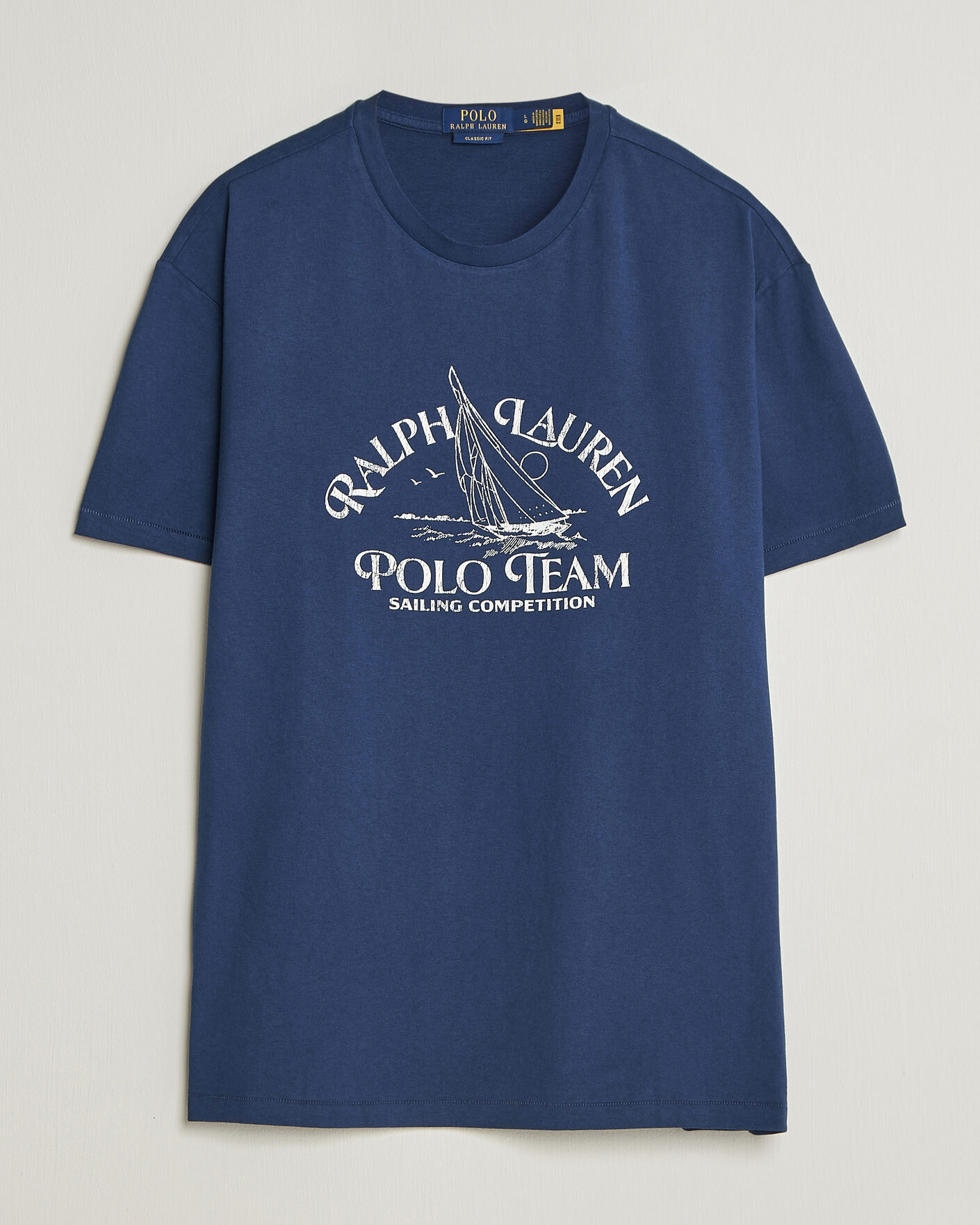 Herren | T-Shirts | Polo Ralph Lauren | Ralph's Beach Club Printed Tee Dark Cobalt
